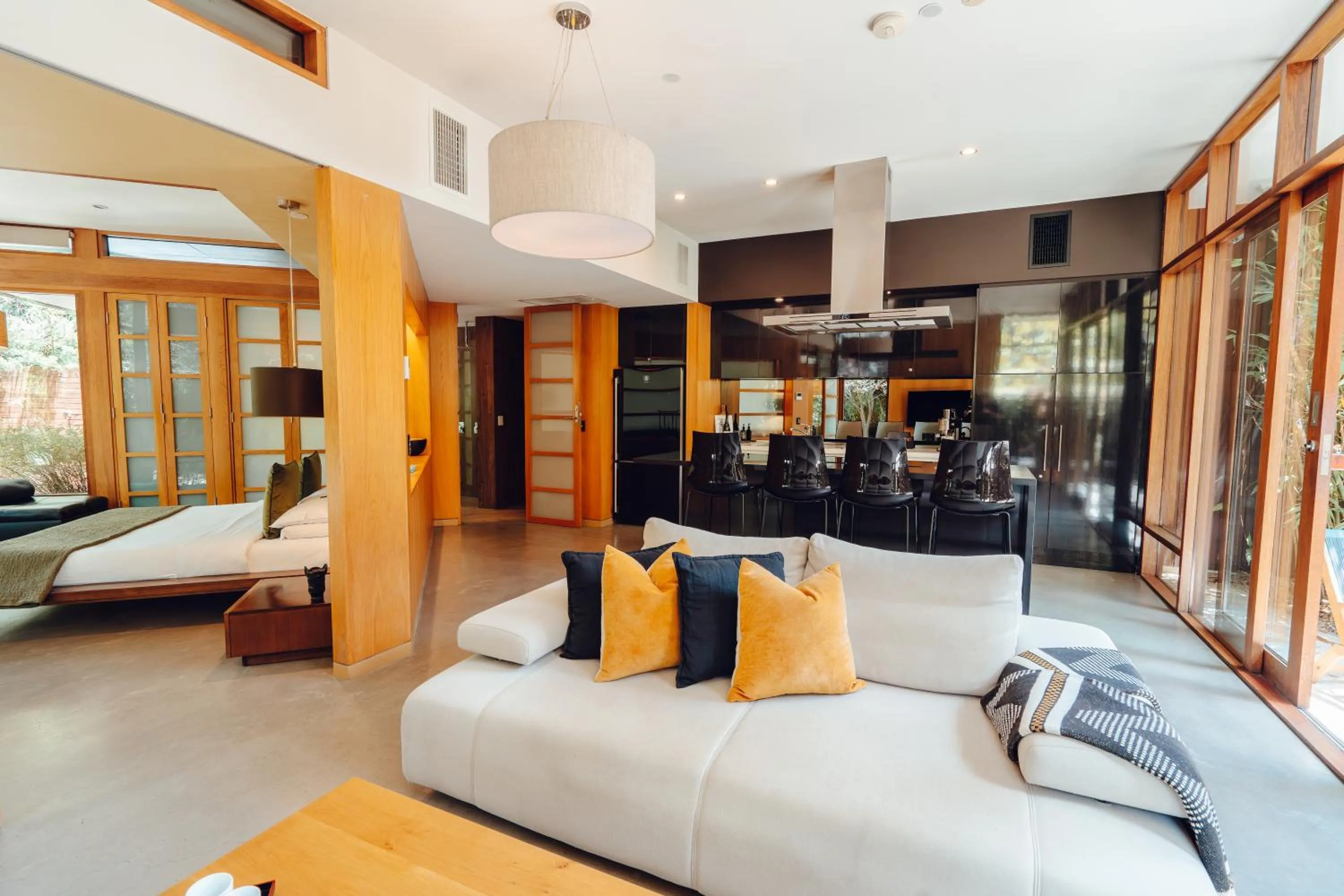 Bed in Sticky Rice Villas