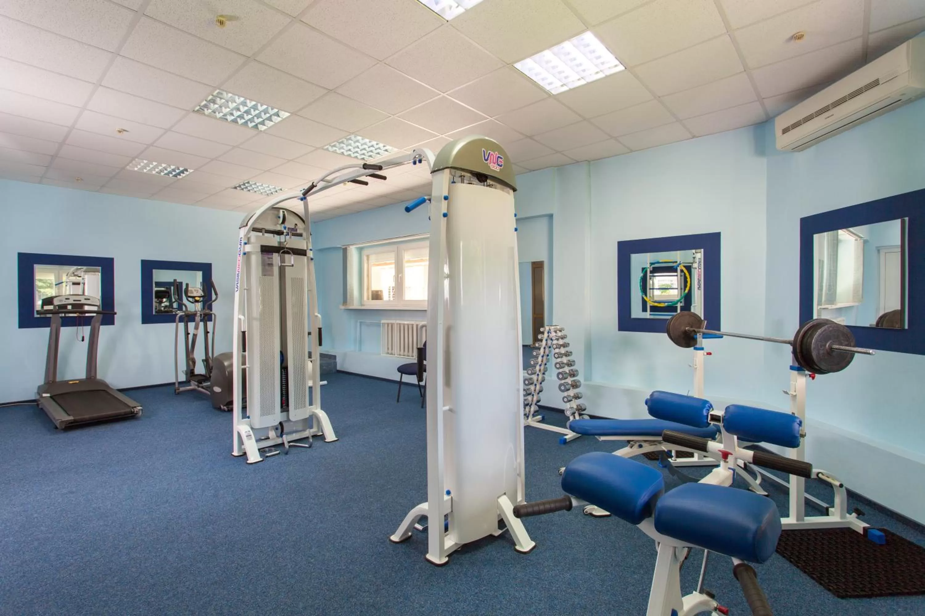 Fitness centre/facilities, Fitness Center/Facilities in Conference Hotel Suputnyk