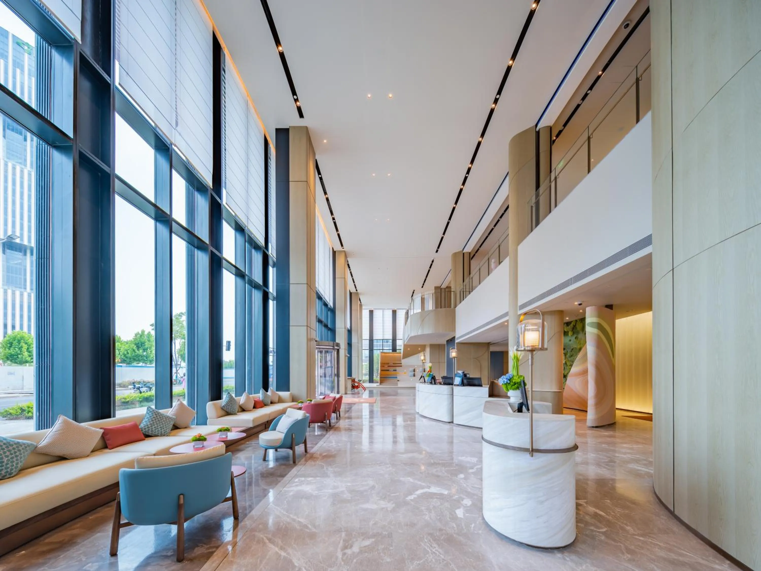 Lobby or reception in EVEN Hotels Shanghai Expo by IHG