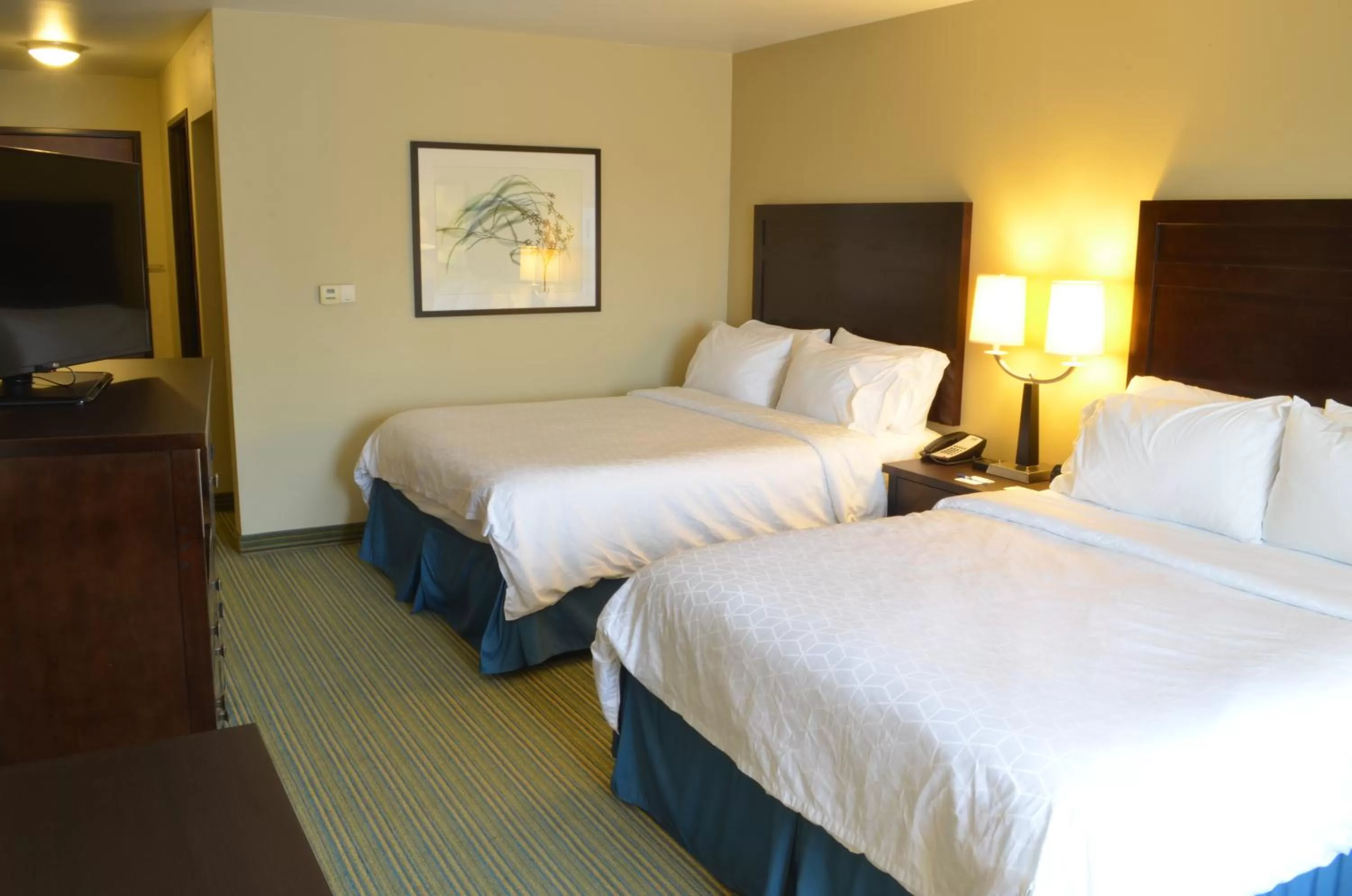 Photo of the whole room, Bed in Holiday Inn Express- Waterloo/Cedar Falls by IHG