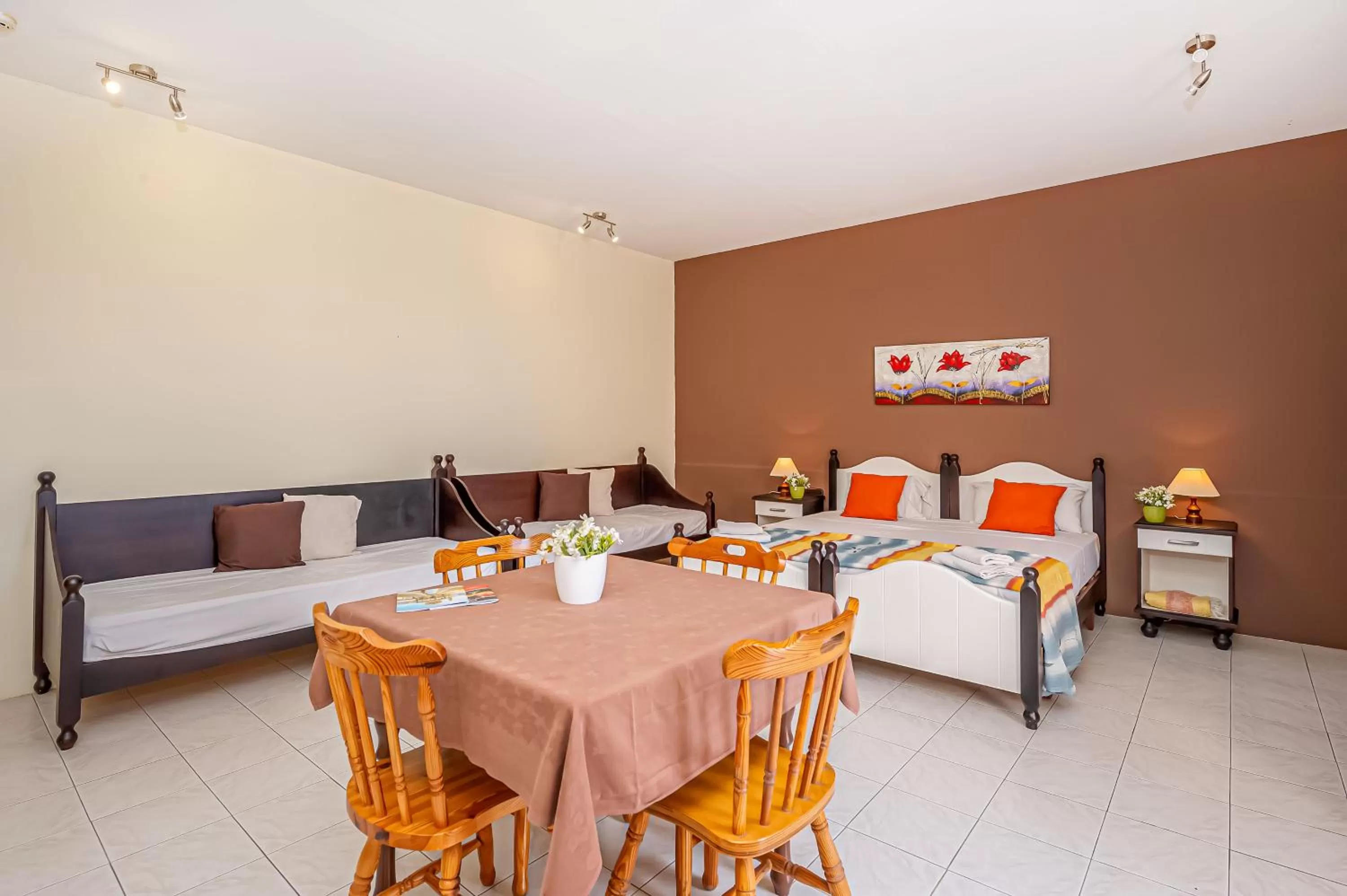 Bed in Mariblu Hotel