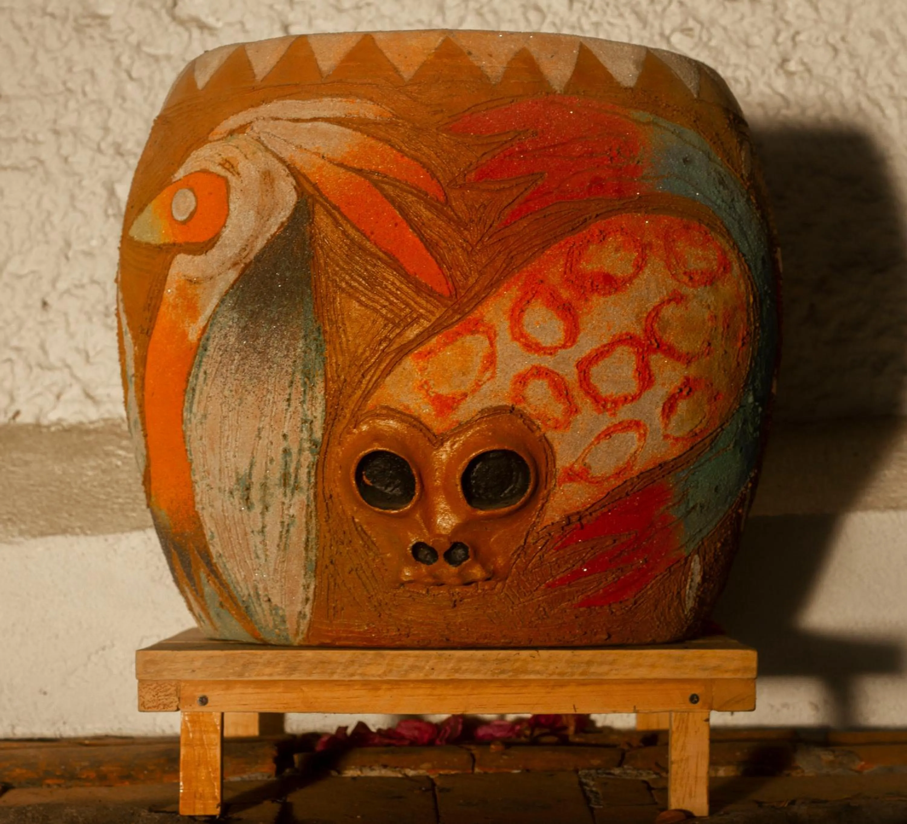 Decorative detail in NaNa Vida Hotel Oaxaca