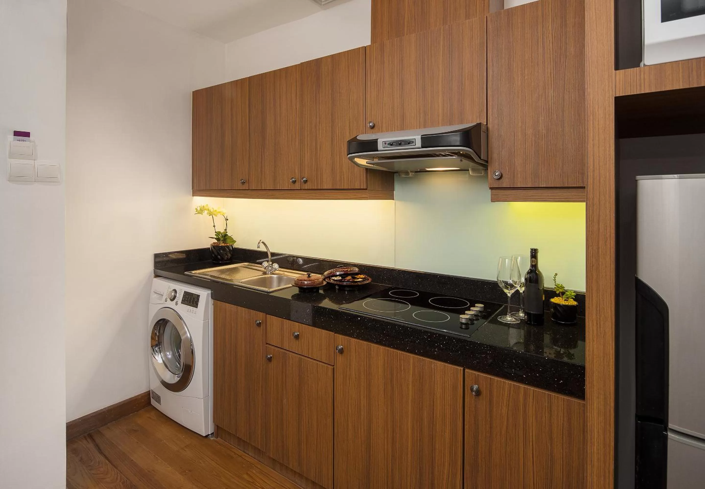 Kitchen or kitchenette in Mercure Yangon Kaba Aye