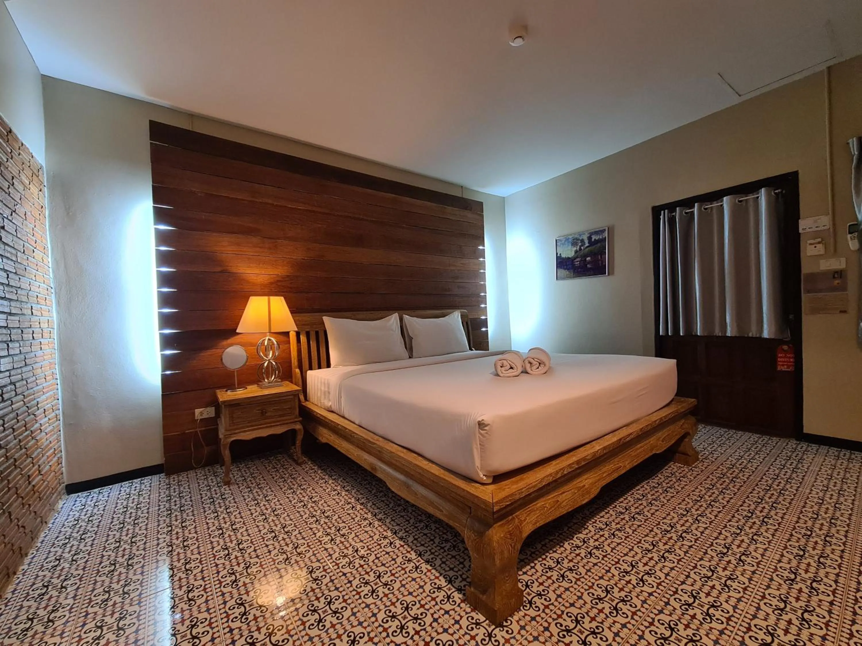 Bedroom, Bed in The 8 Factory Hotel Phitsanulok