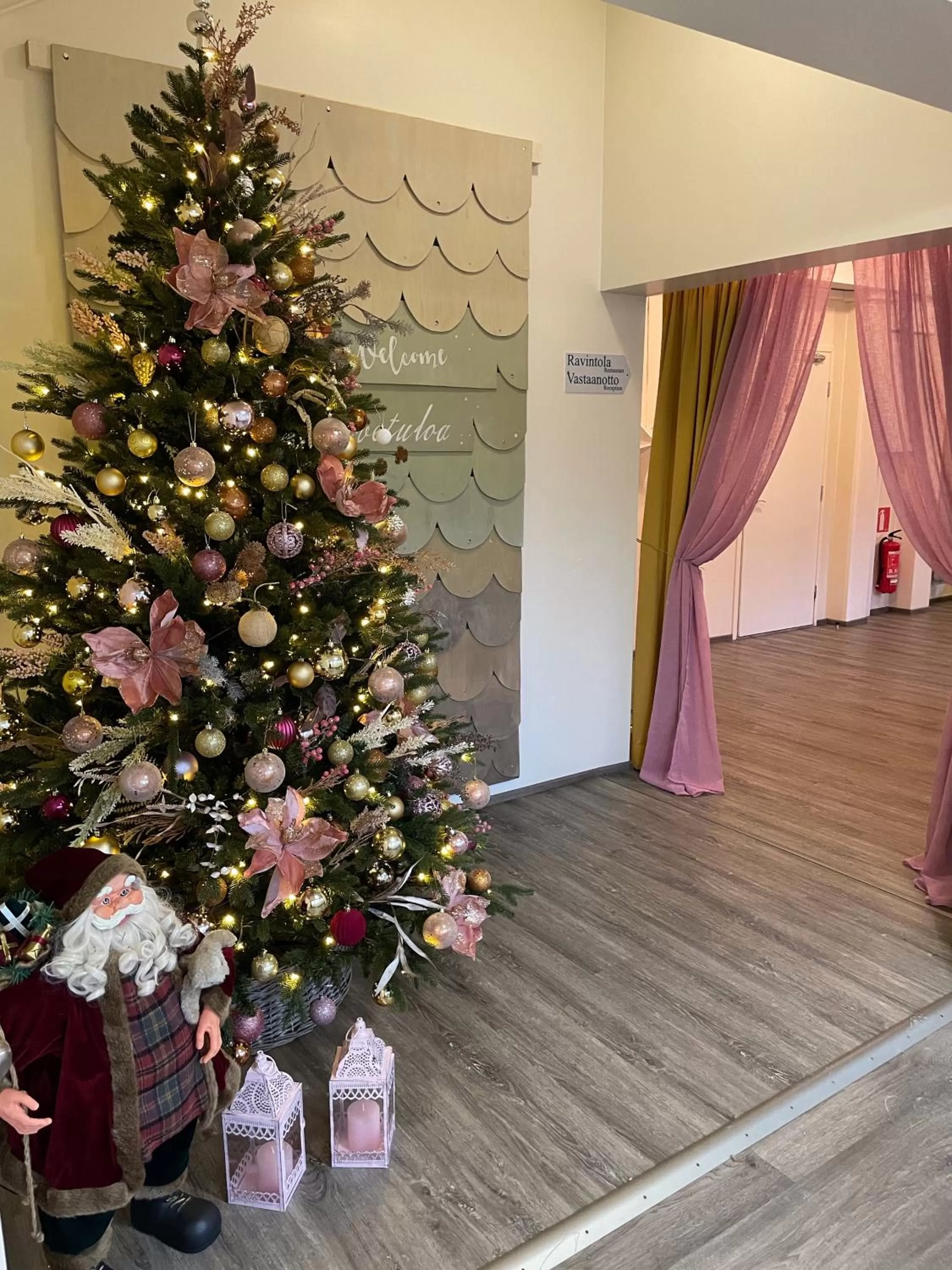 Communal lounge/ TV room in Lapin Satu