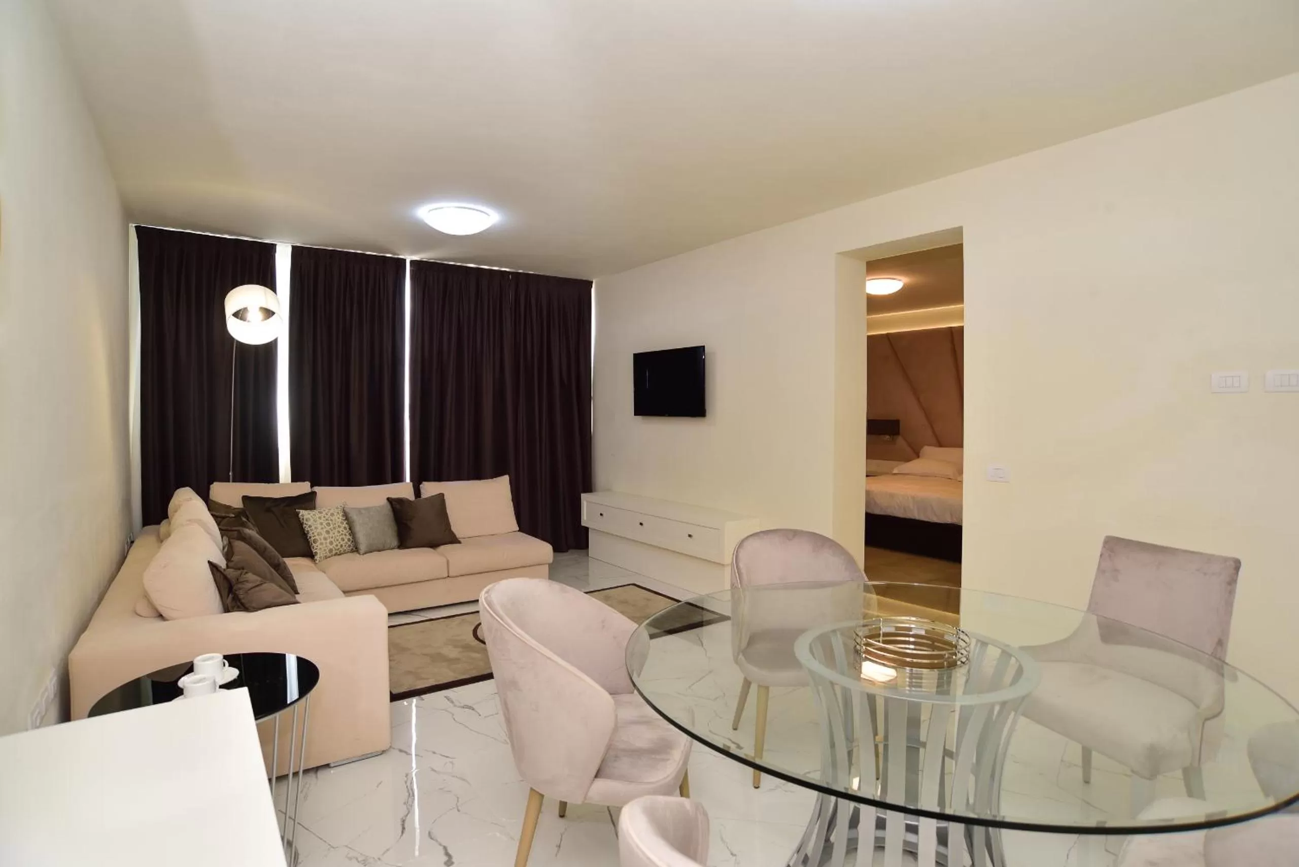 Living room in M2 Hotel