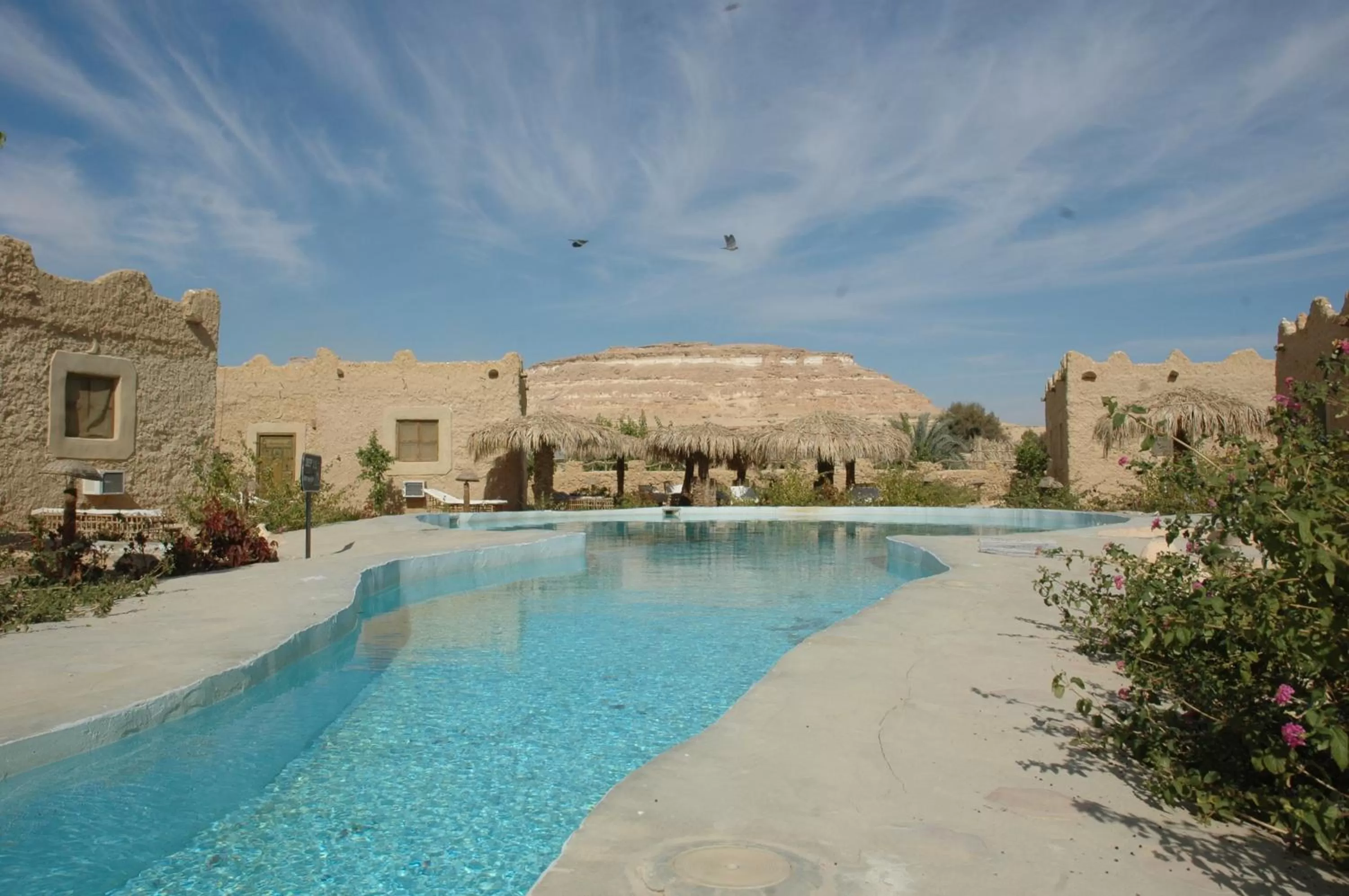 Swimming pool in Siwa Shali Resort