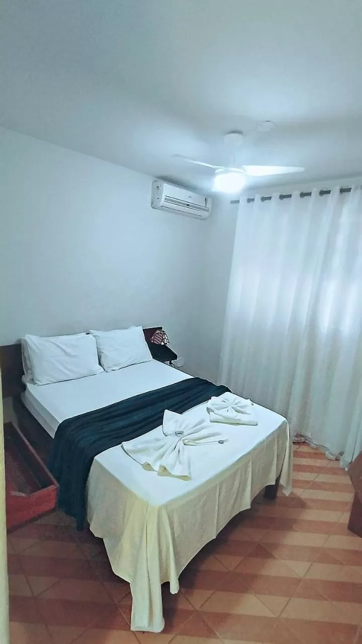 Bed in Pousada Do Suiá