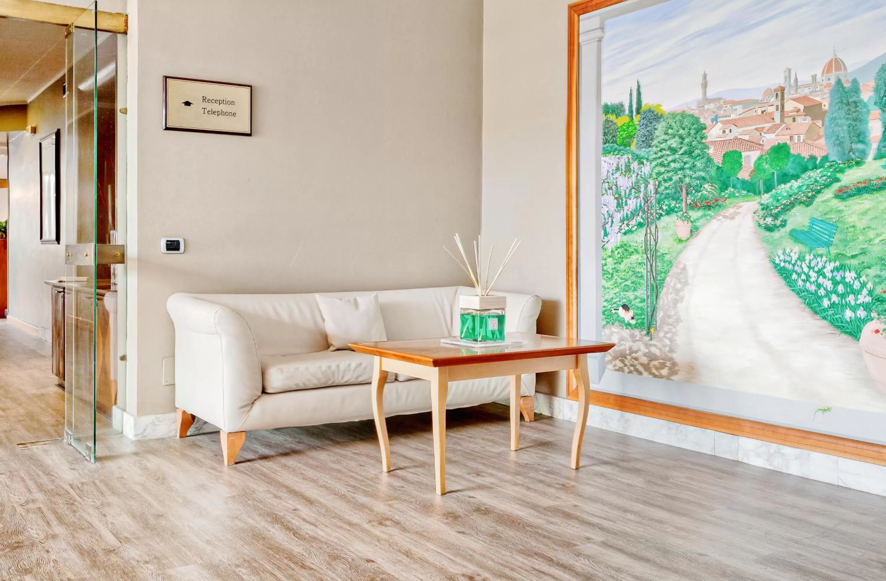 Lobby or reception in Italiana Hotels Florence