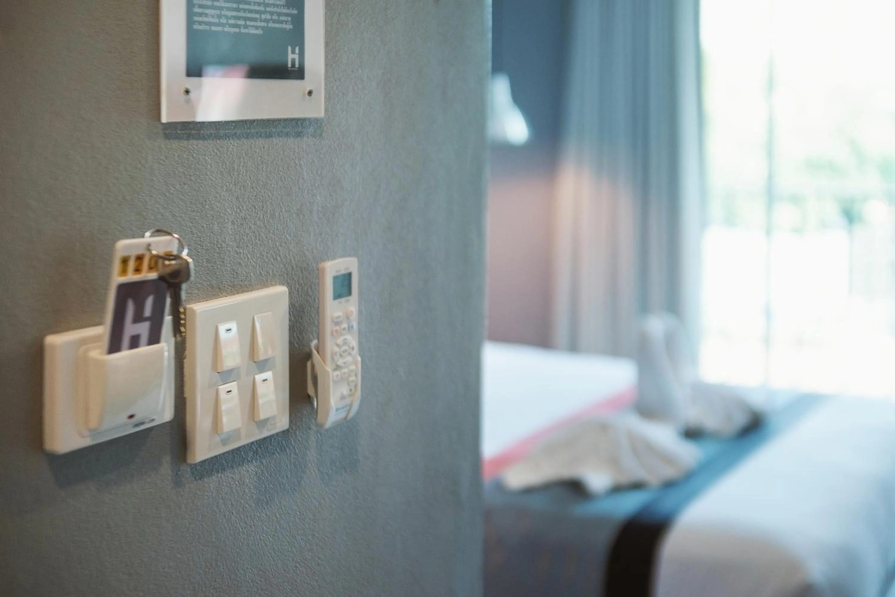 Bed in Hansanan Hotel