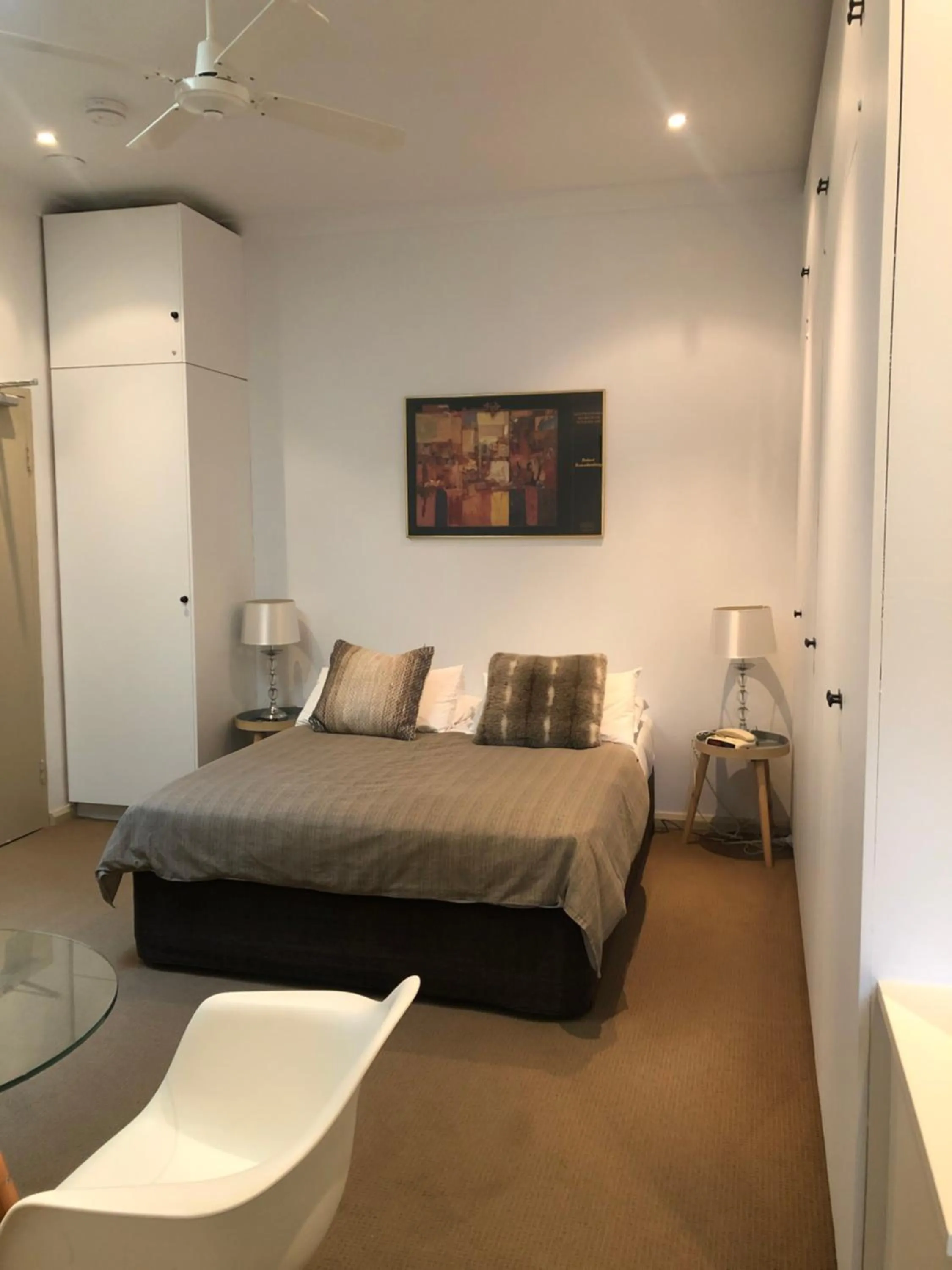 Bed in Hotel 59 Sydney