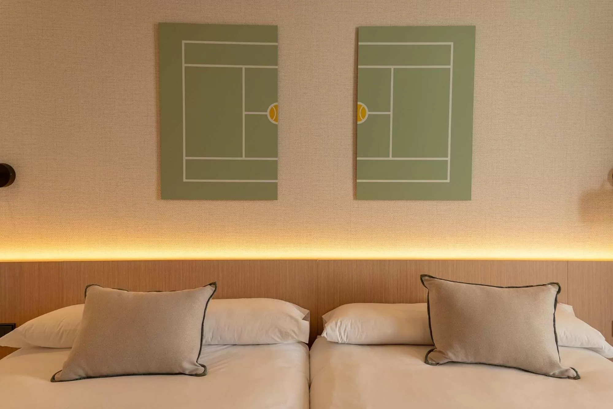 Bed in Rafa Nadal Residence