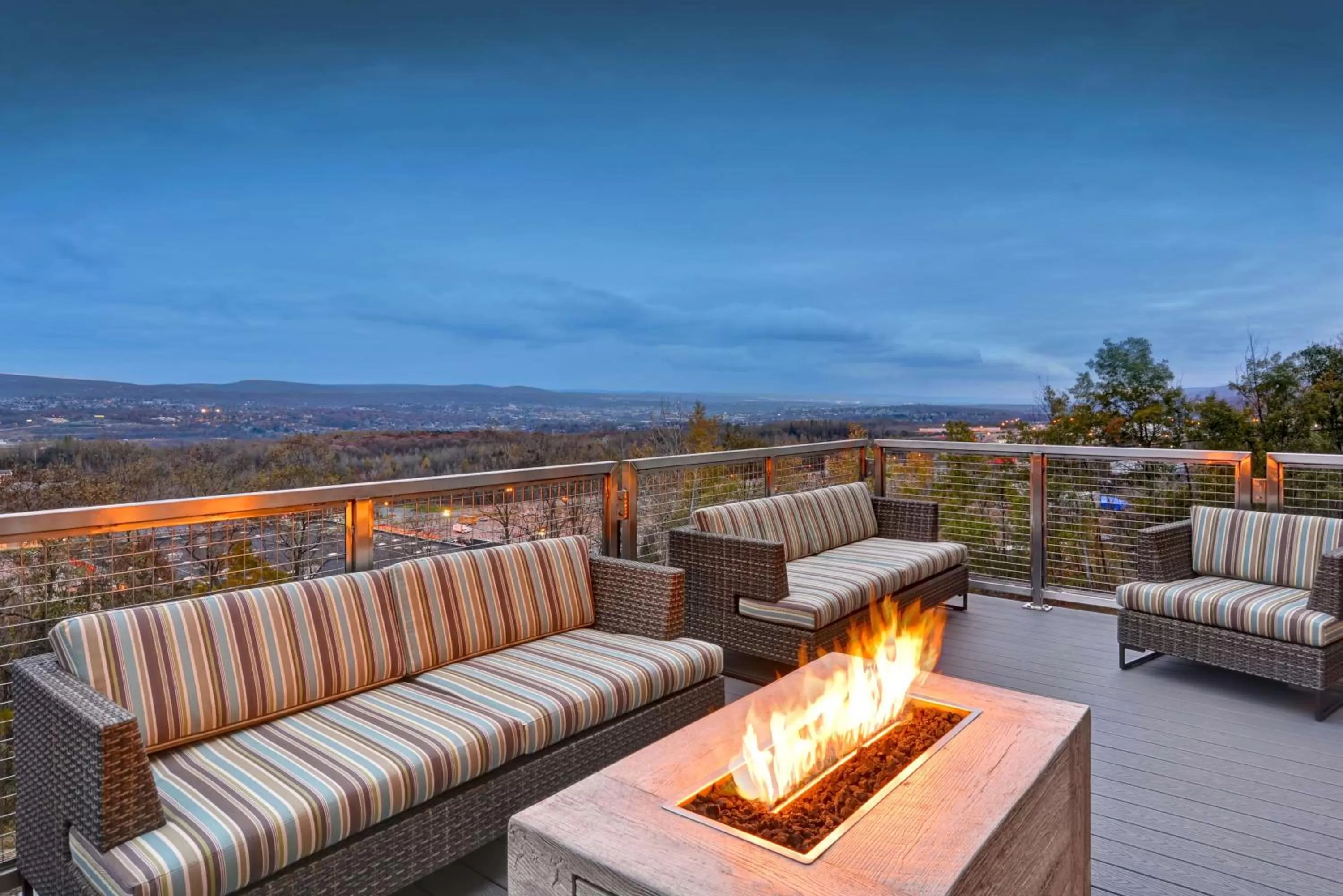 Patio in Home2 Suites By Hilton Dickson City Scranton