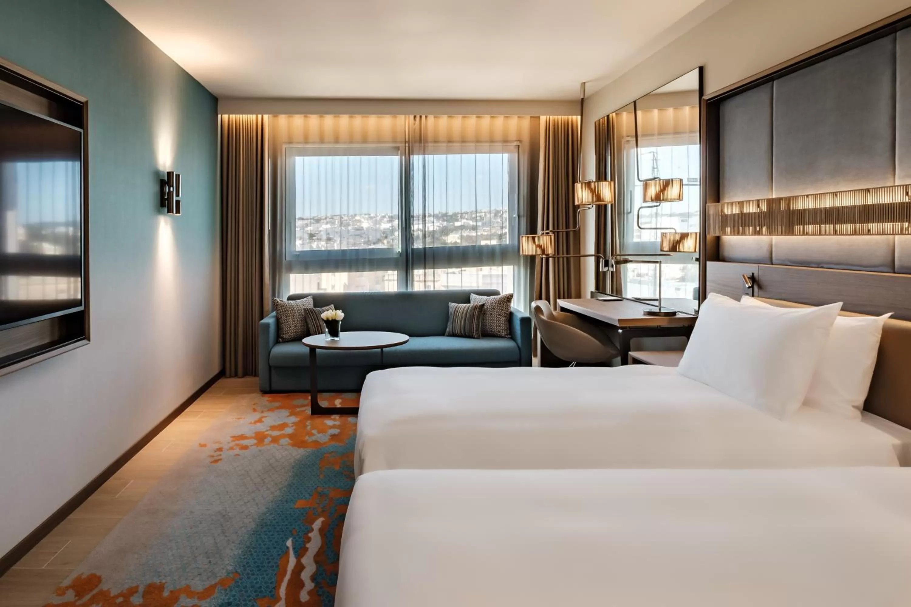 Photo of the whole room, Bed in Hyatt Regency Malta