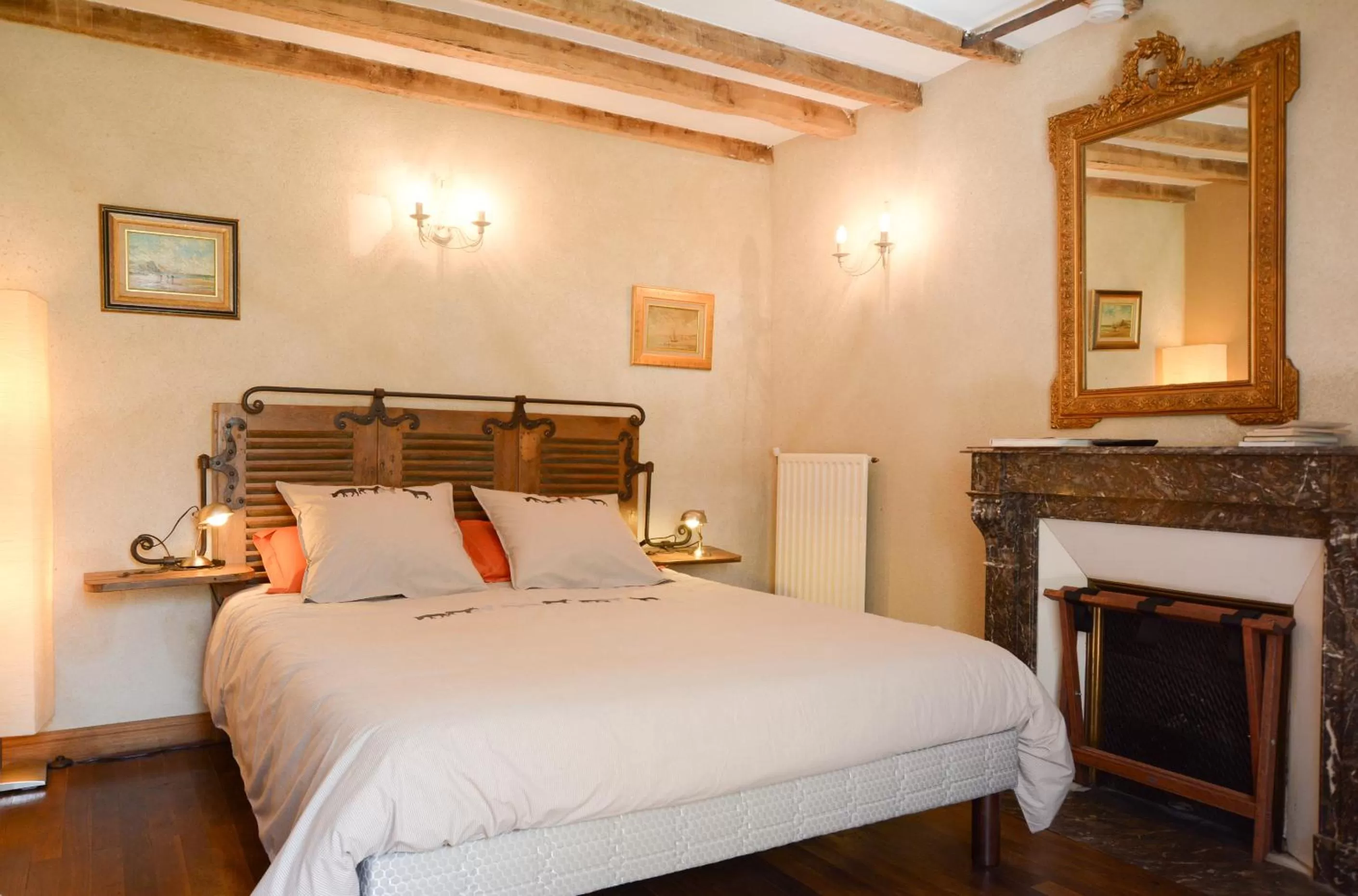 Bedroom, Bed in La Barillerie