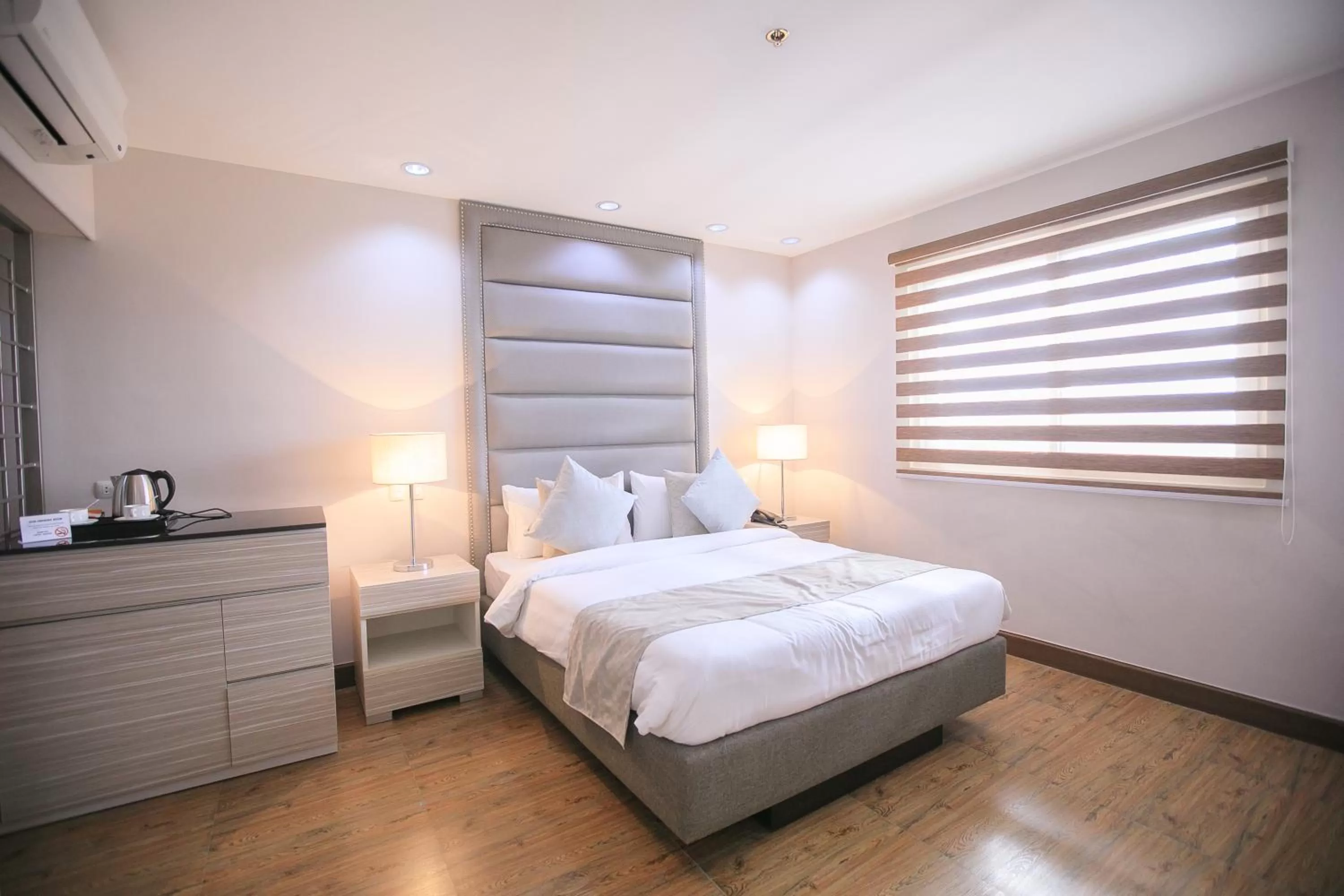 Bed in La Maja Rica Hotel