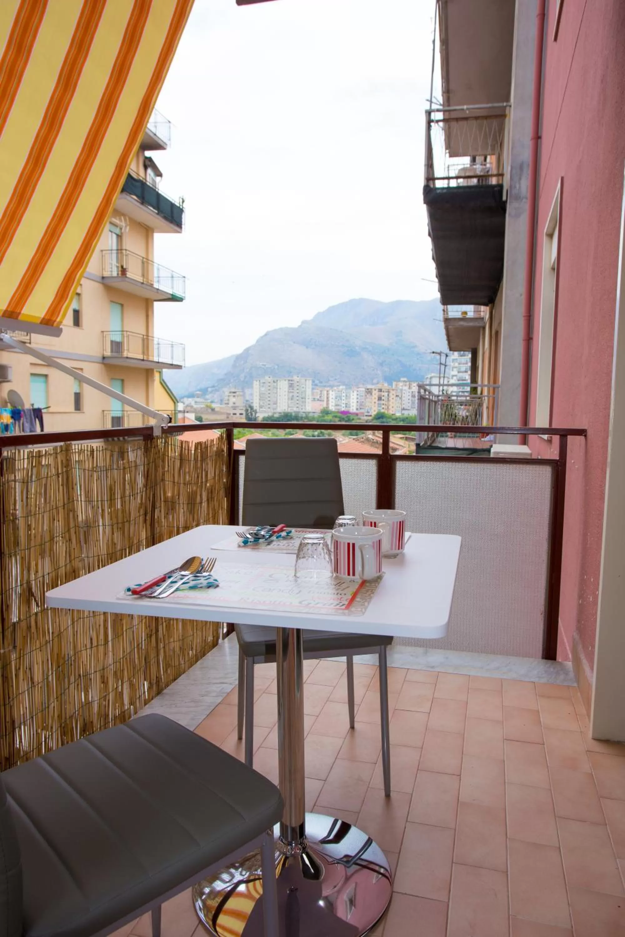 Balcony/Terrace in B&B Palermo Sole & Cultura