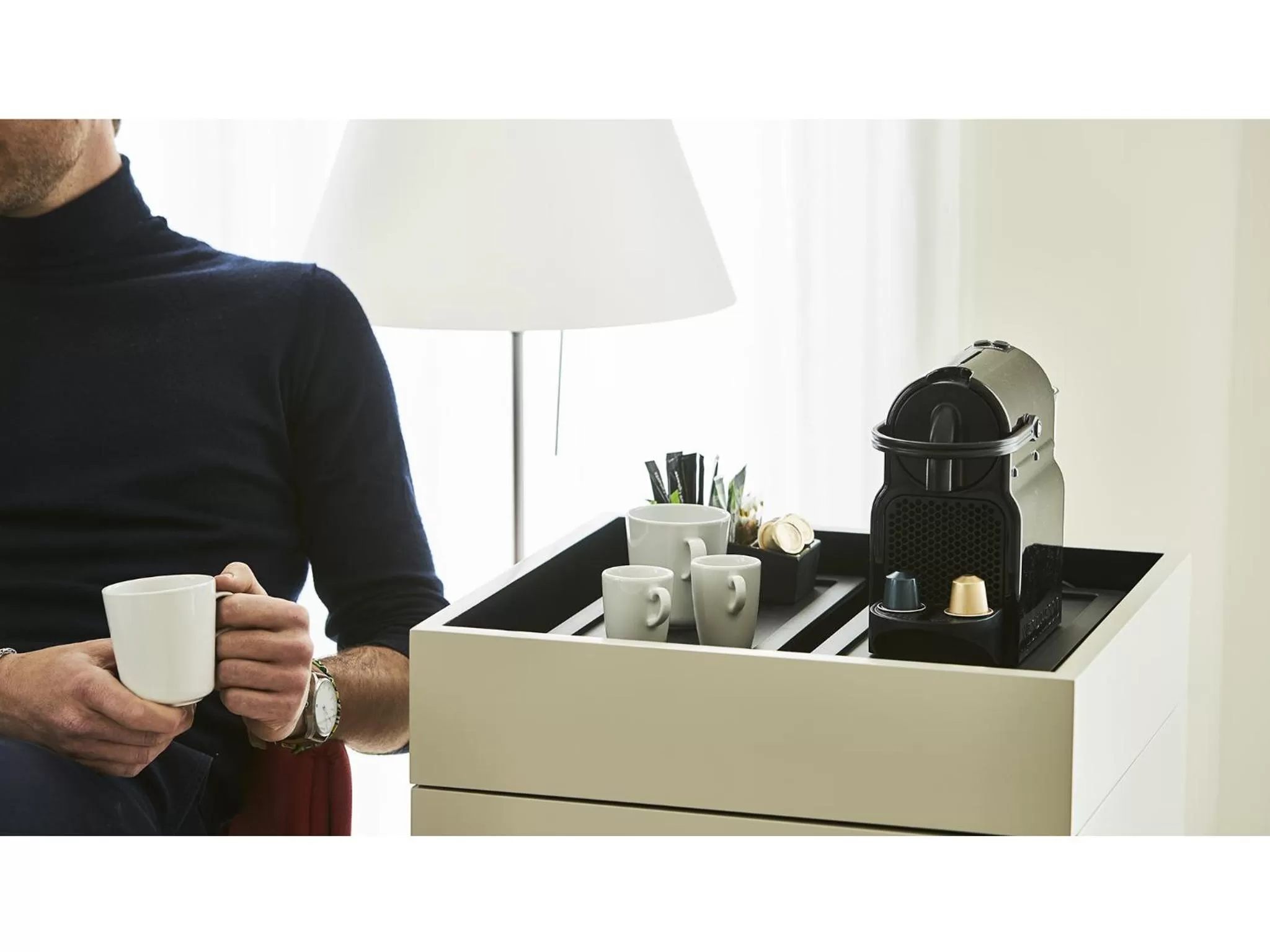 Coffee/tea facilities in 9Hotel Sablon