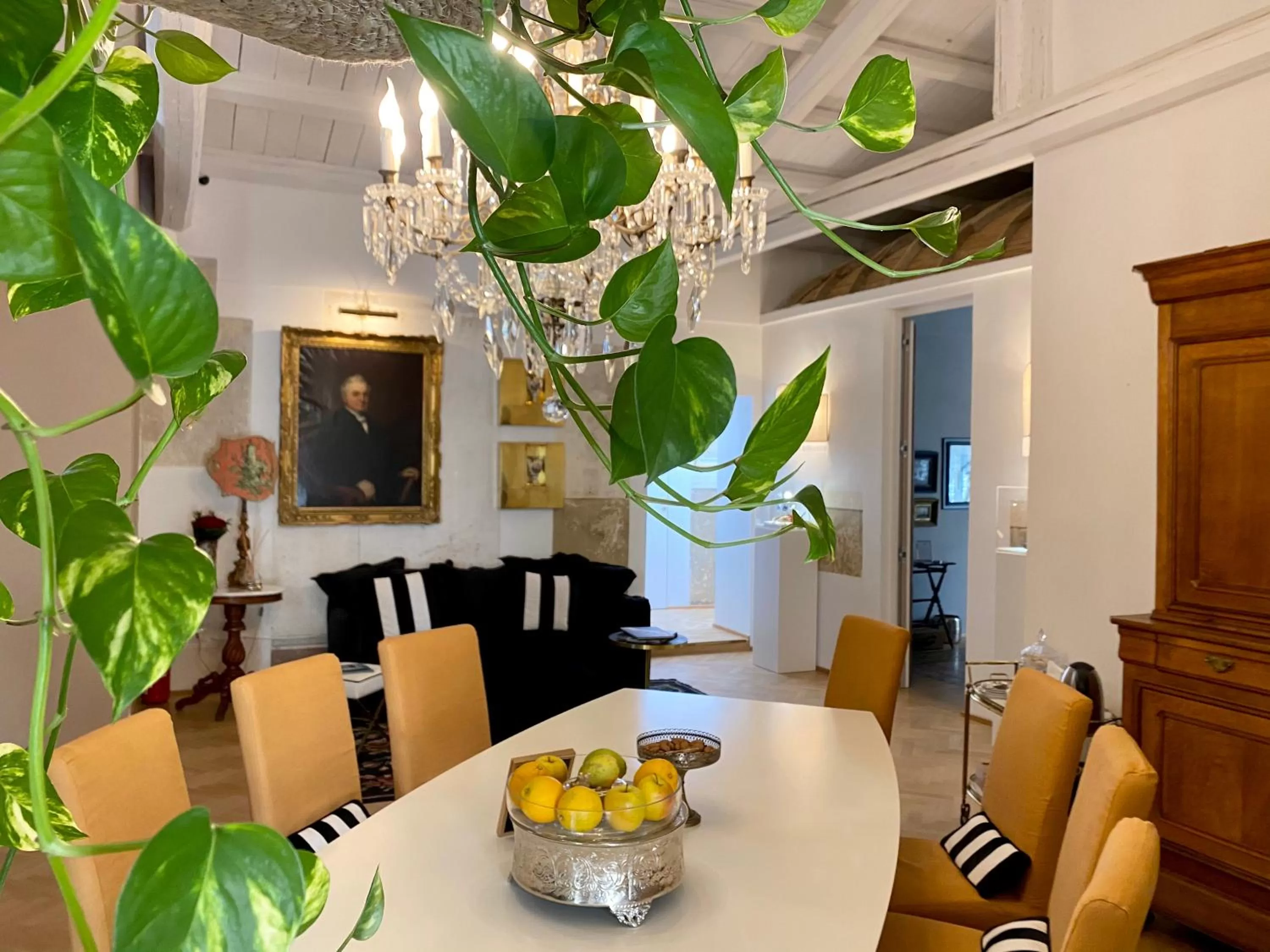 Seating area in La Maison