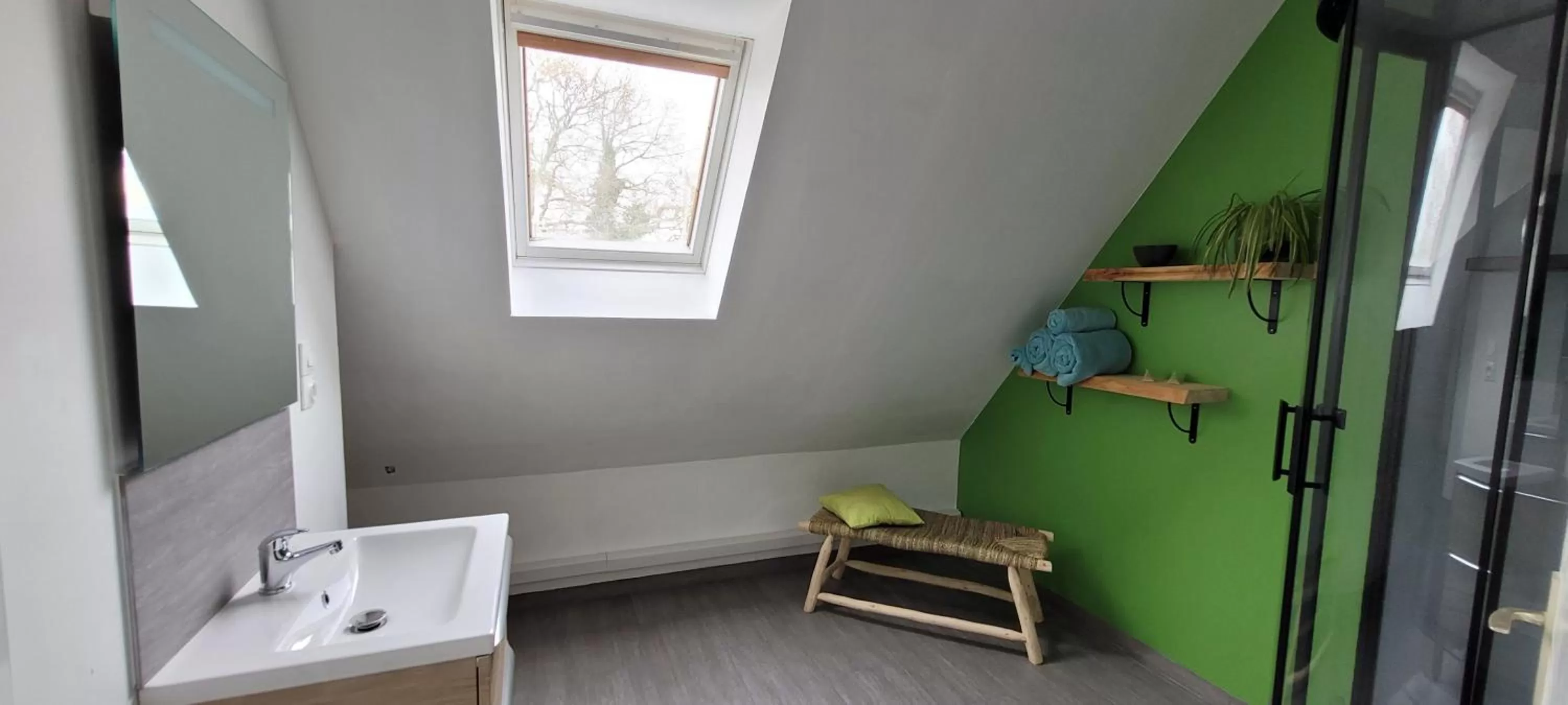 Bathroom in Chambre privée-Kermoal