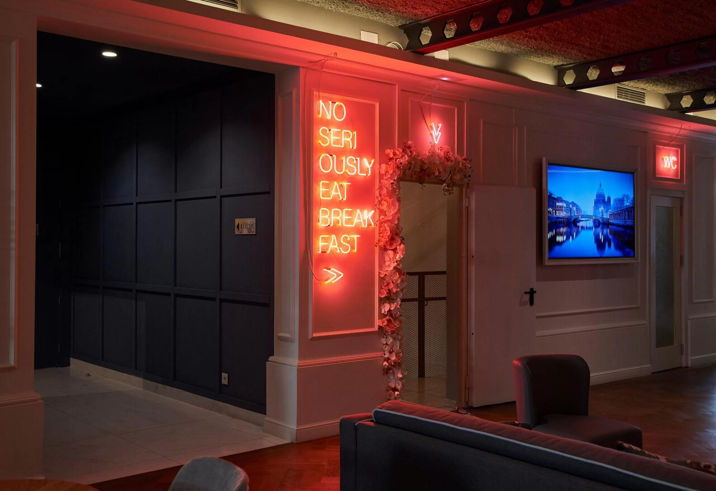 Living room in ICON Bcn