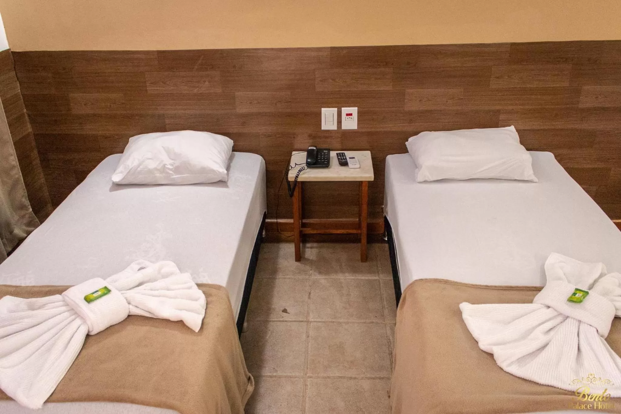 Bed in Bento palace hotel