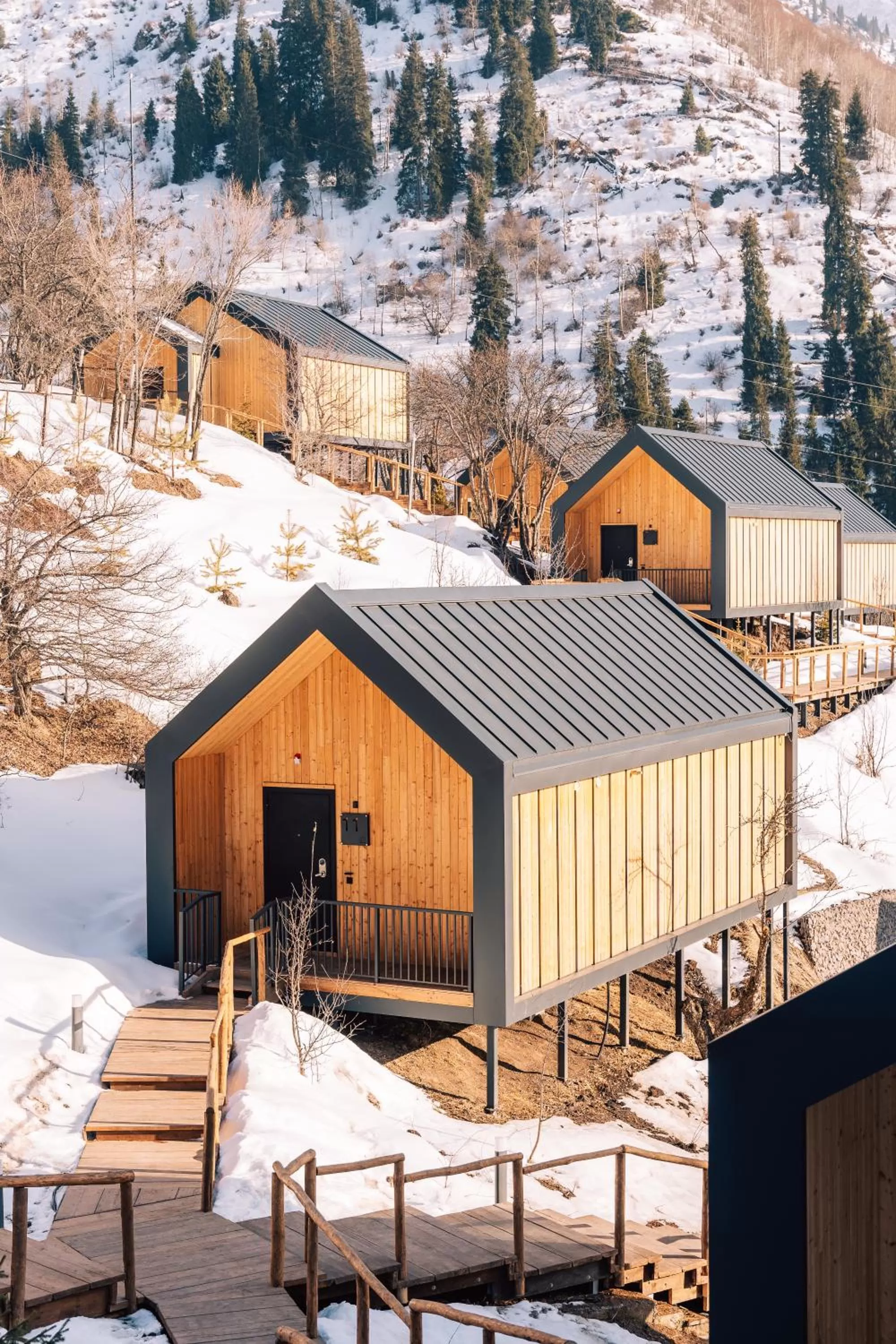 Property building in Qazaq Auyl Eco Hotel