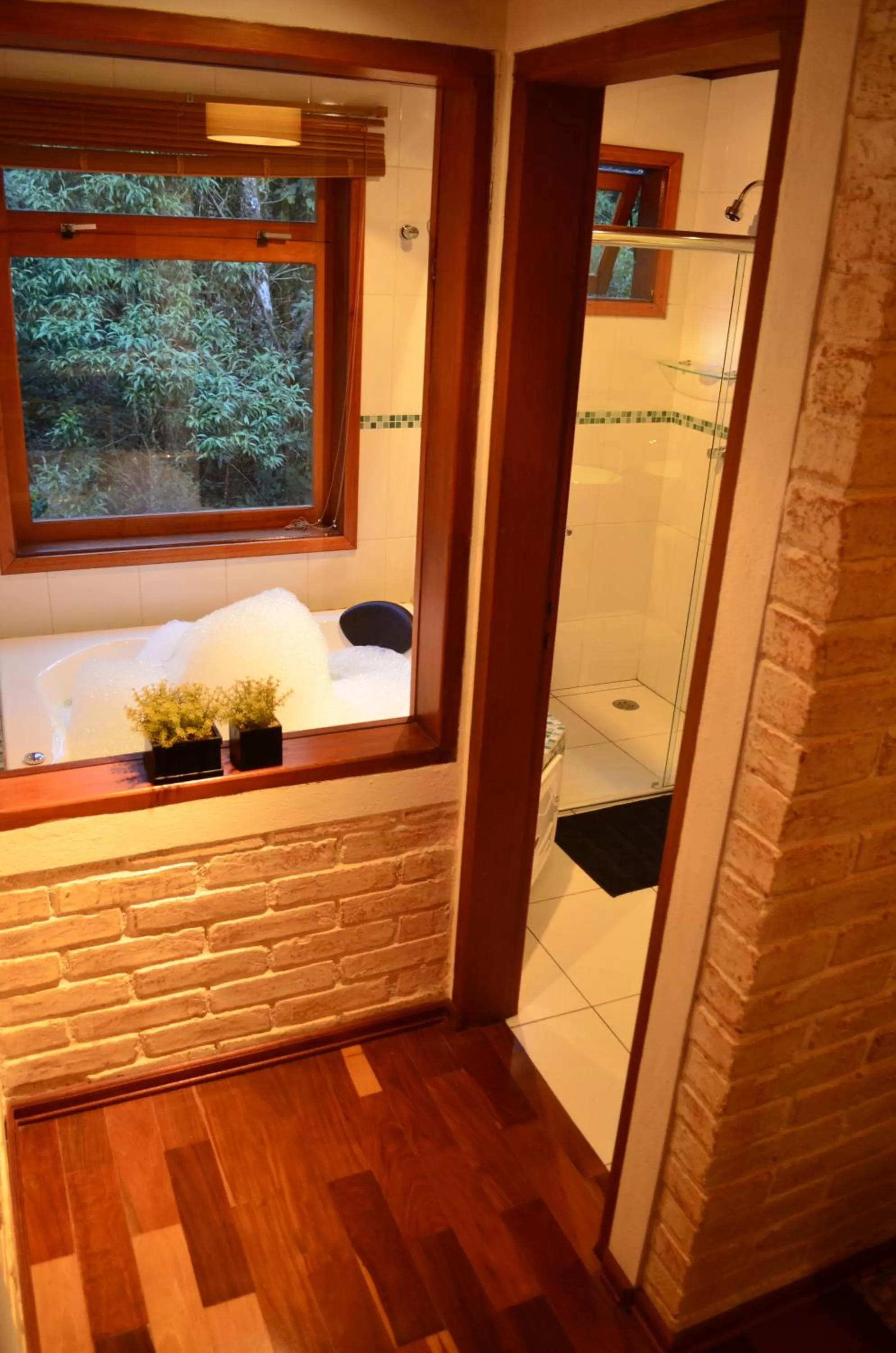 Hot Tub in Pousada Toca Da Coruja