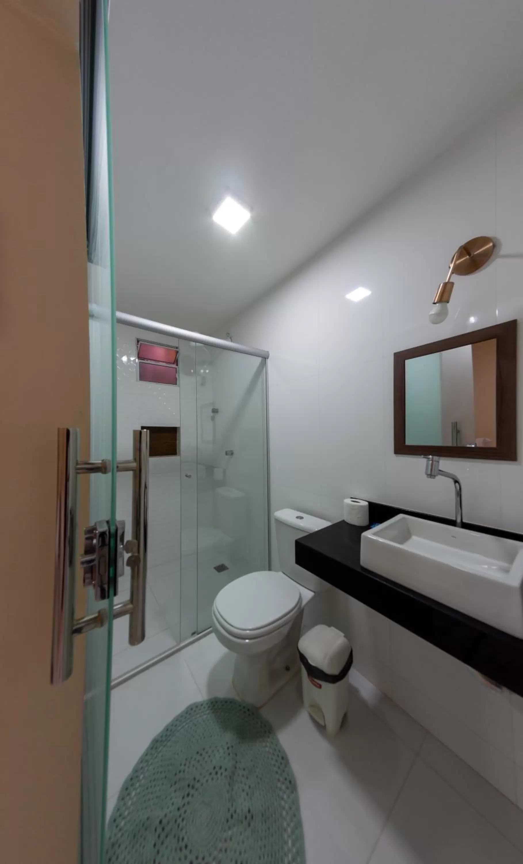 Bathroom in Pousada Jardim Brasília