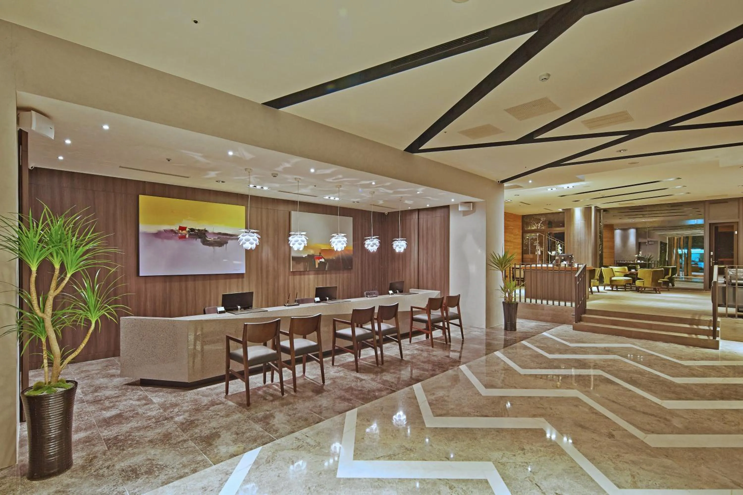 Lobby or reception in La Vida Hotel