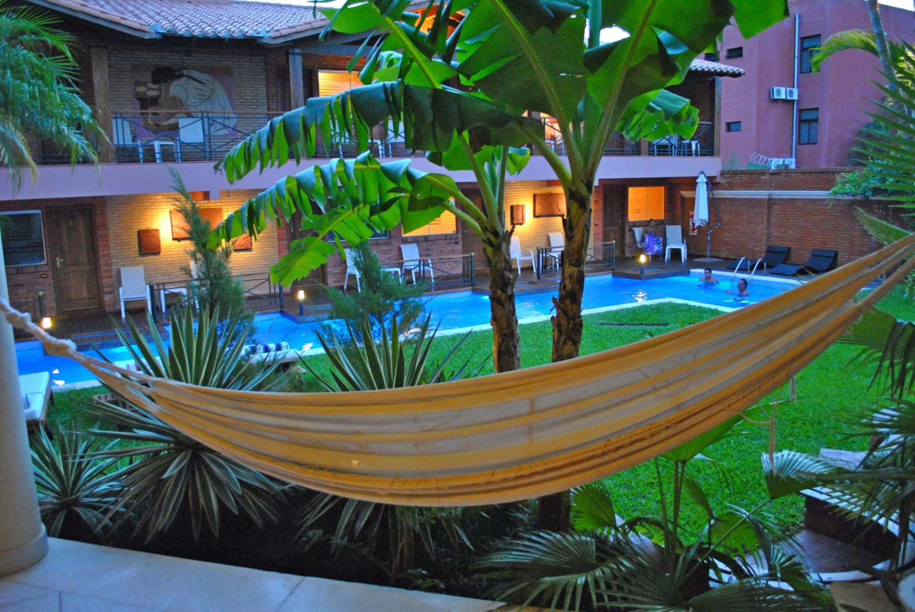 Balcony/Terrace, Swimming Pool in Villa Floreal Hotel Boutique