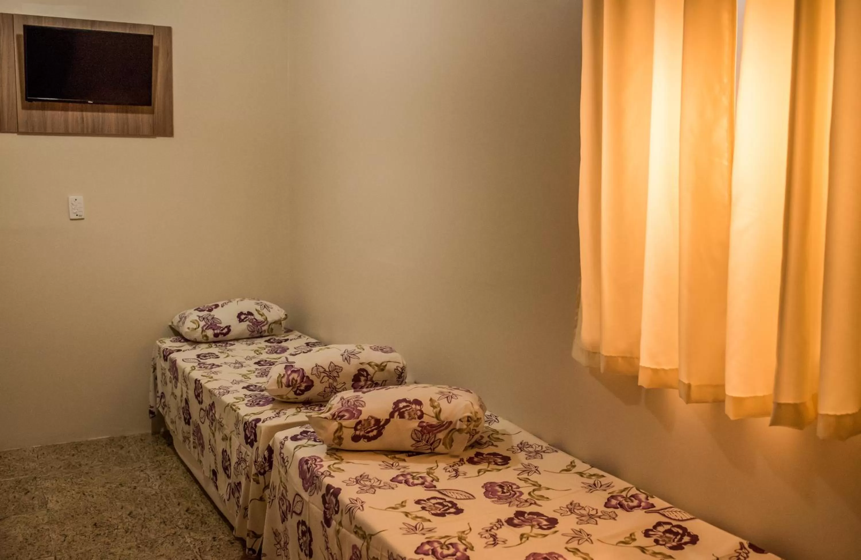 Bed in Pousada Rabake