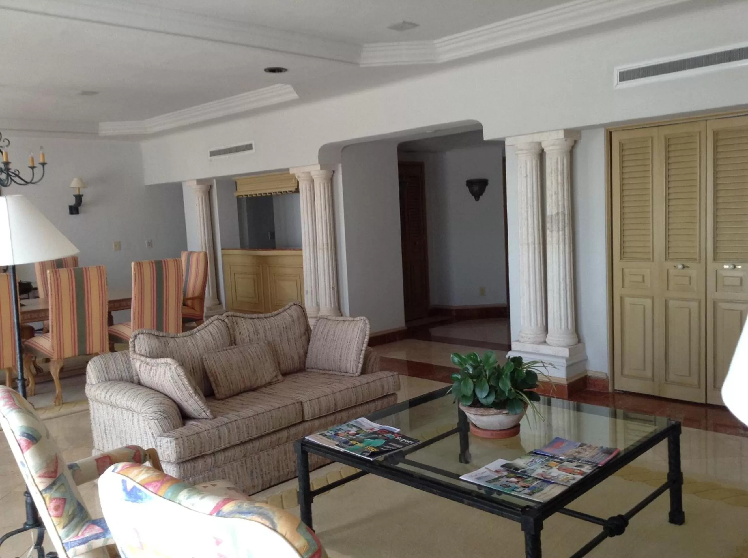 Living room in Grand Isla Navidad Golf & Spa Resort with Marina