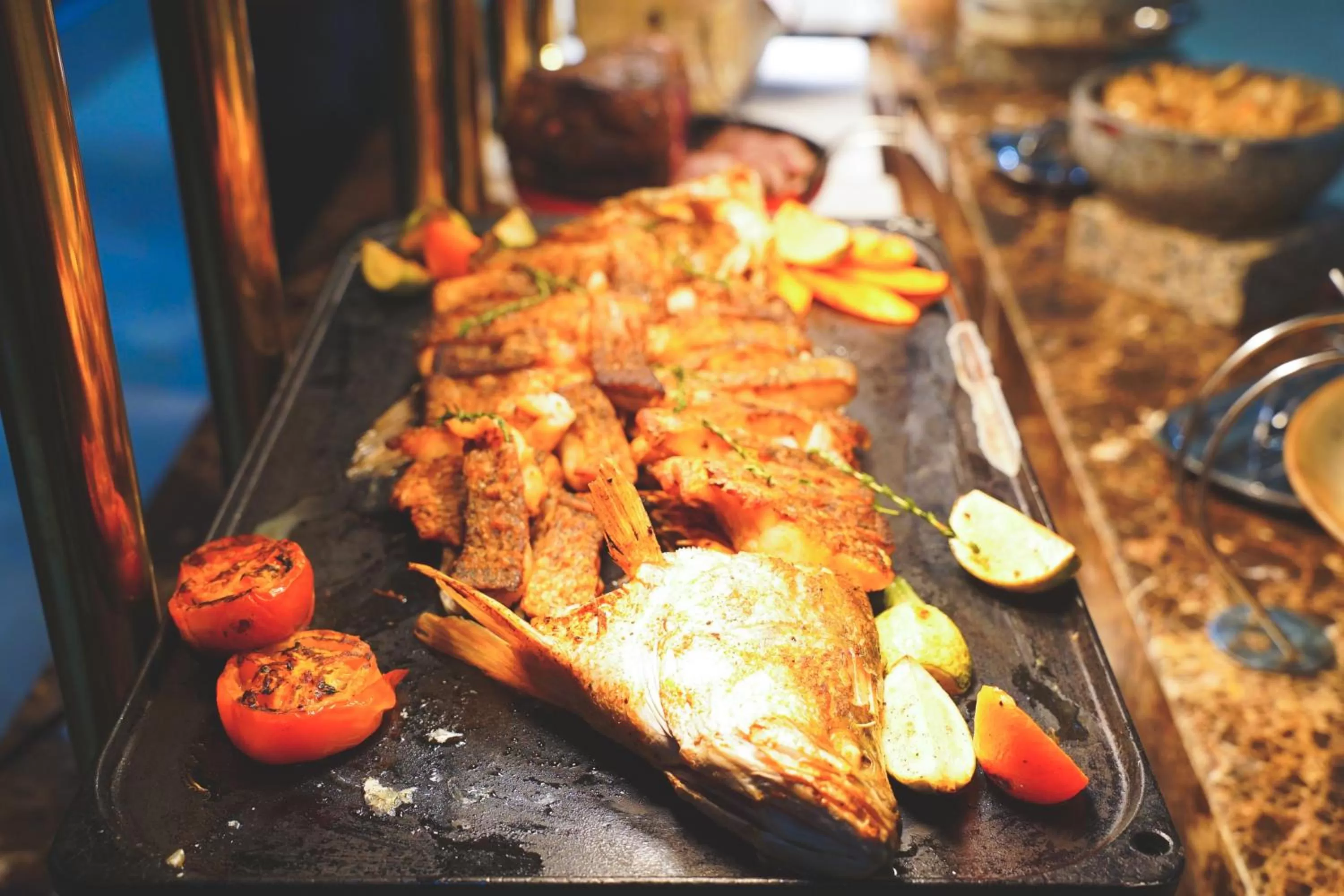 Food and drinks in La Vela Saigon Hotel