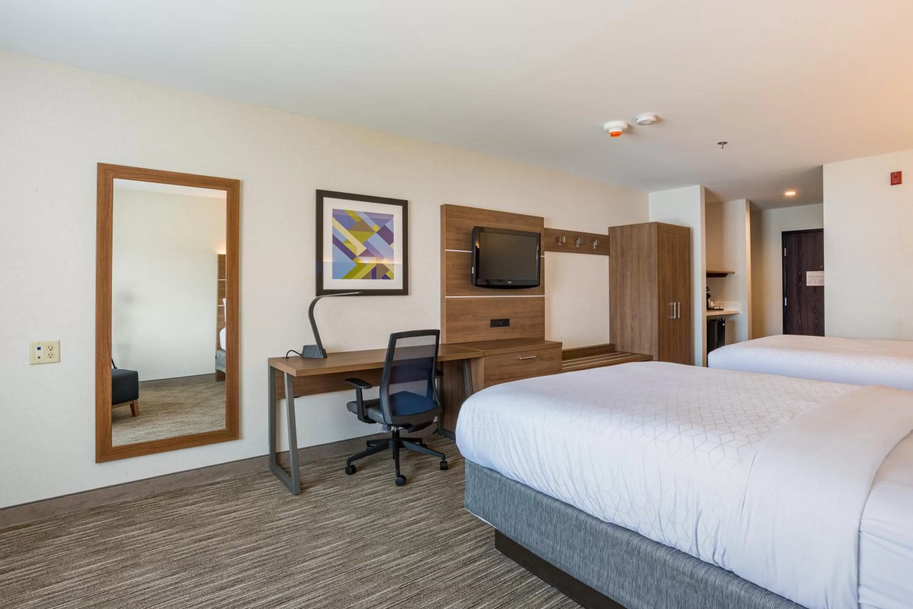 Queen Room with Two Queen Beds in Holiday Inn Express Hotel & Suites Swansea, an IHG Hotel