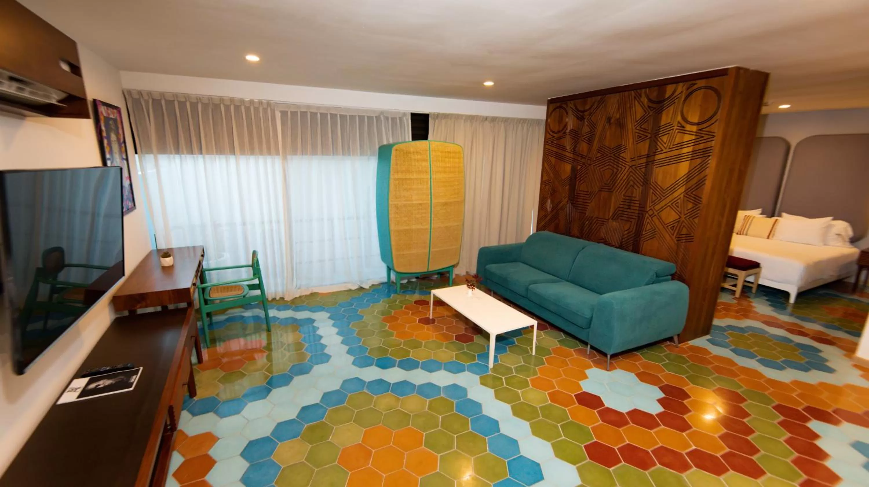 Bed in Auténtico Vertical Playa del Carmen