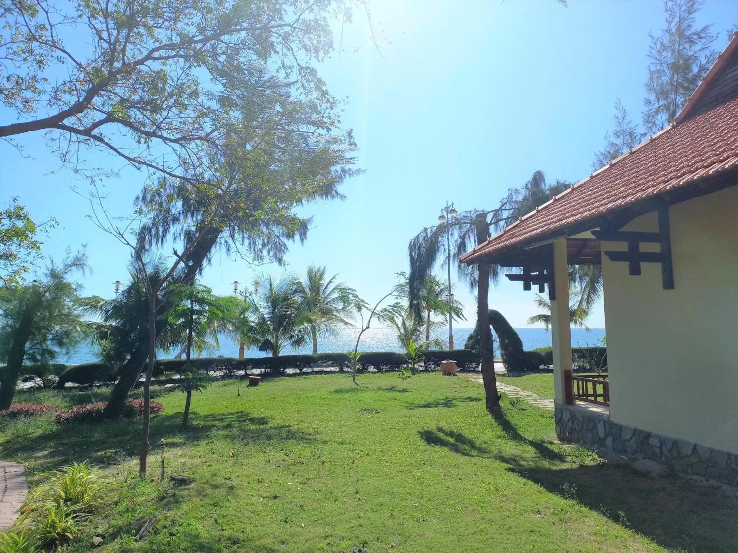 Deluxe Bungalow Double Room with Terrace - Sea View in TTC Resort Ninh Thuan - Unlimited Access to Water Park Deluxe Bungalow Double Room with Terrace - Sea View in TTC Resort Ninh Thuan - Unlimited Access to Water Park