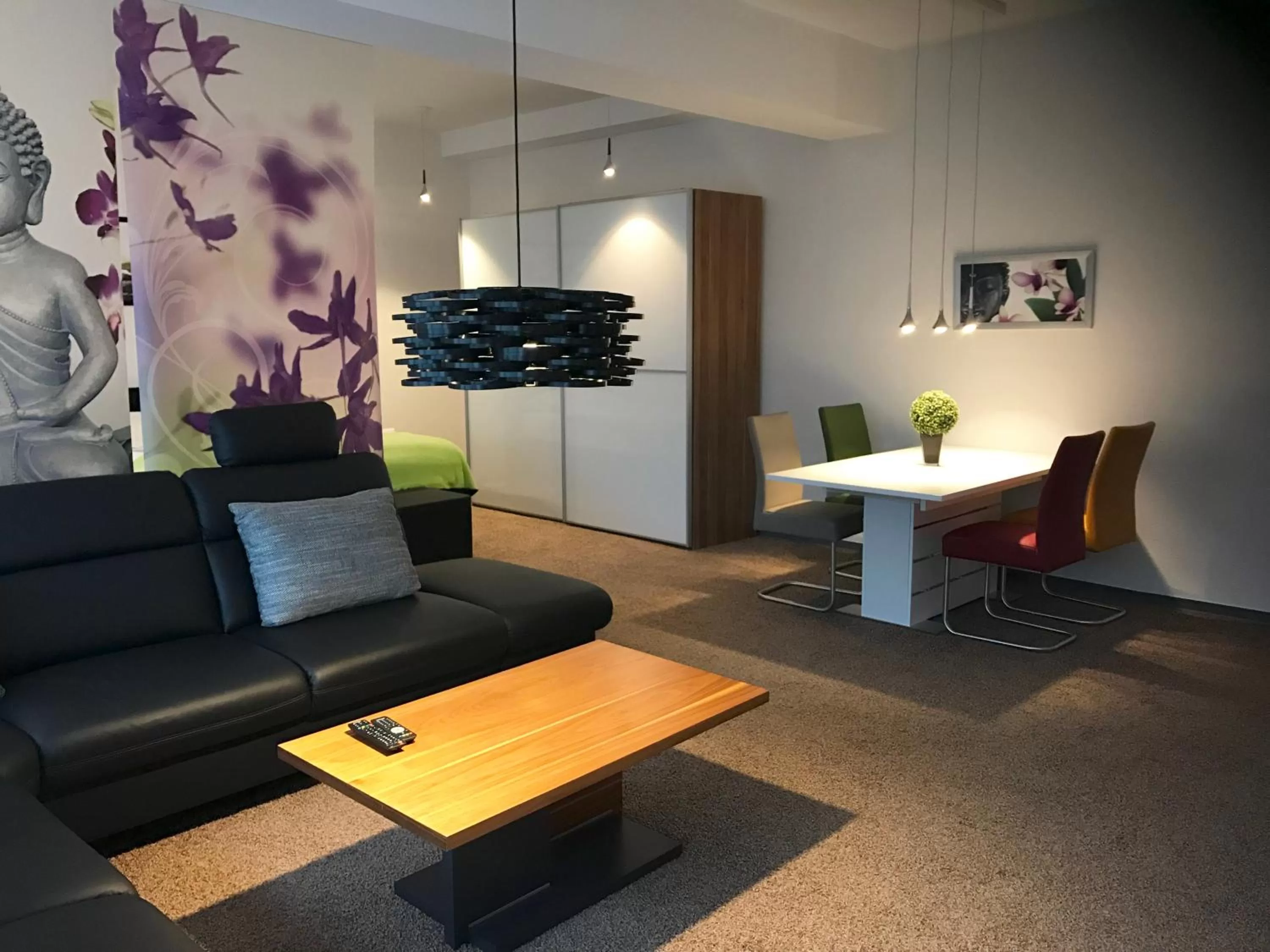 Seating Area in Gästehaus beim Prinz