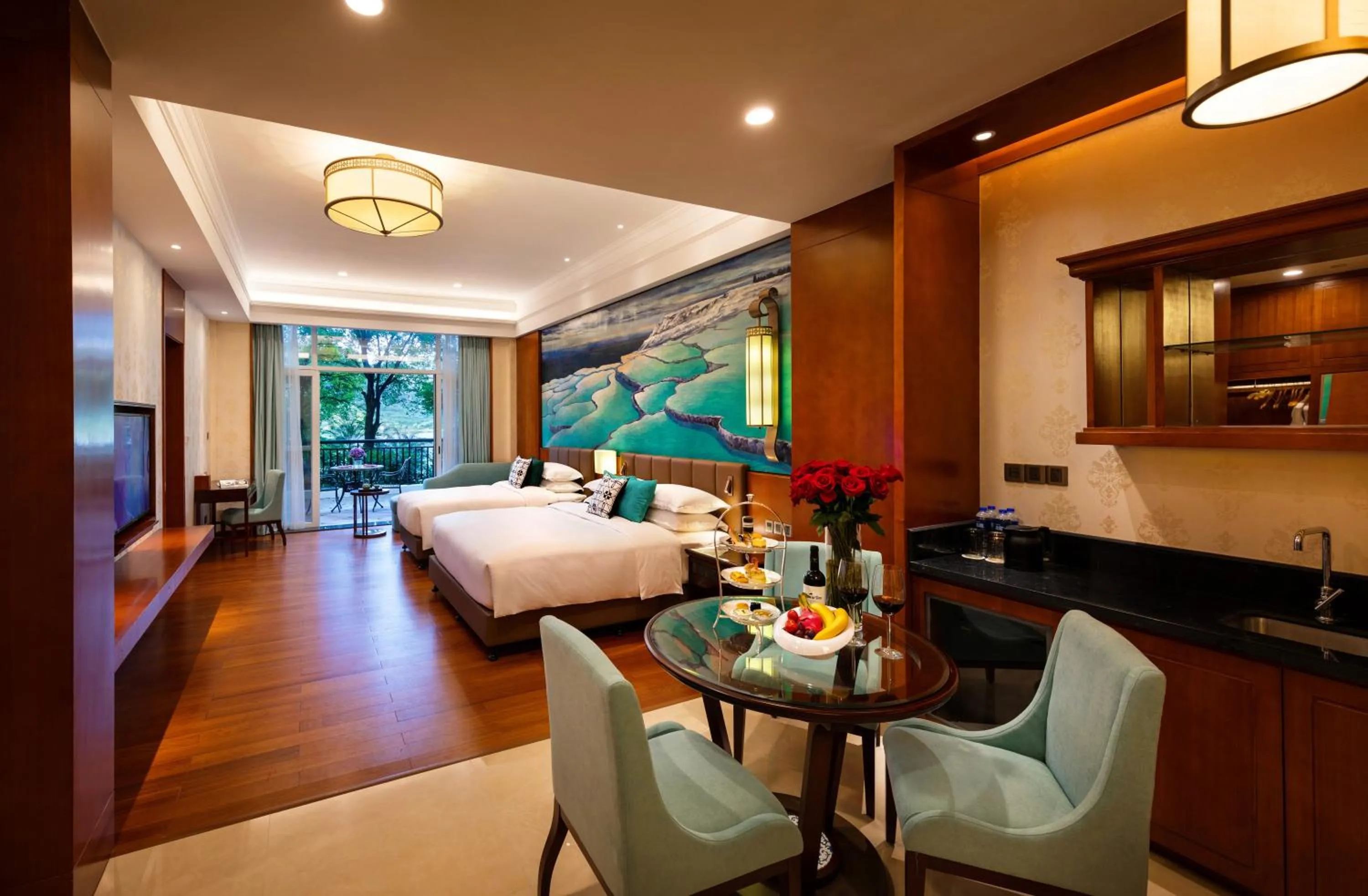 Bed in Good View Hotel Tangxia - 15 mins drive from Dongguan South Railway Station