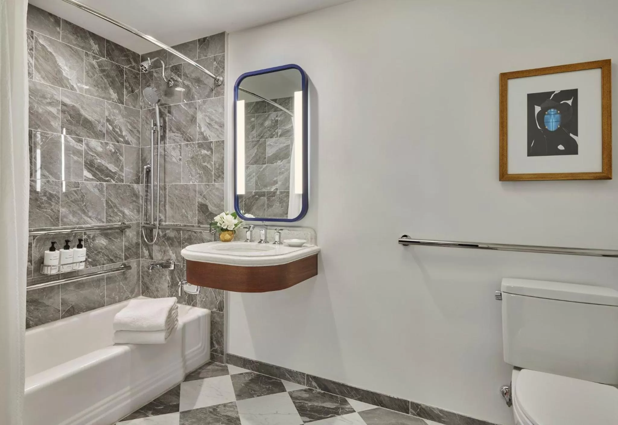 Bathroom in InterContinental Chicago Magnificent Mile by IHG