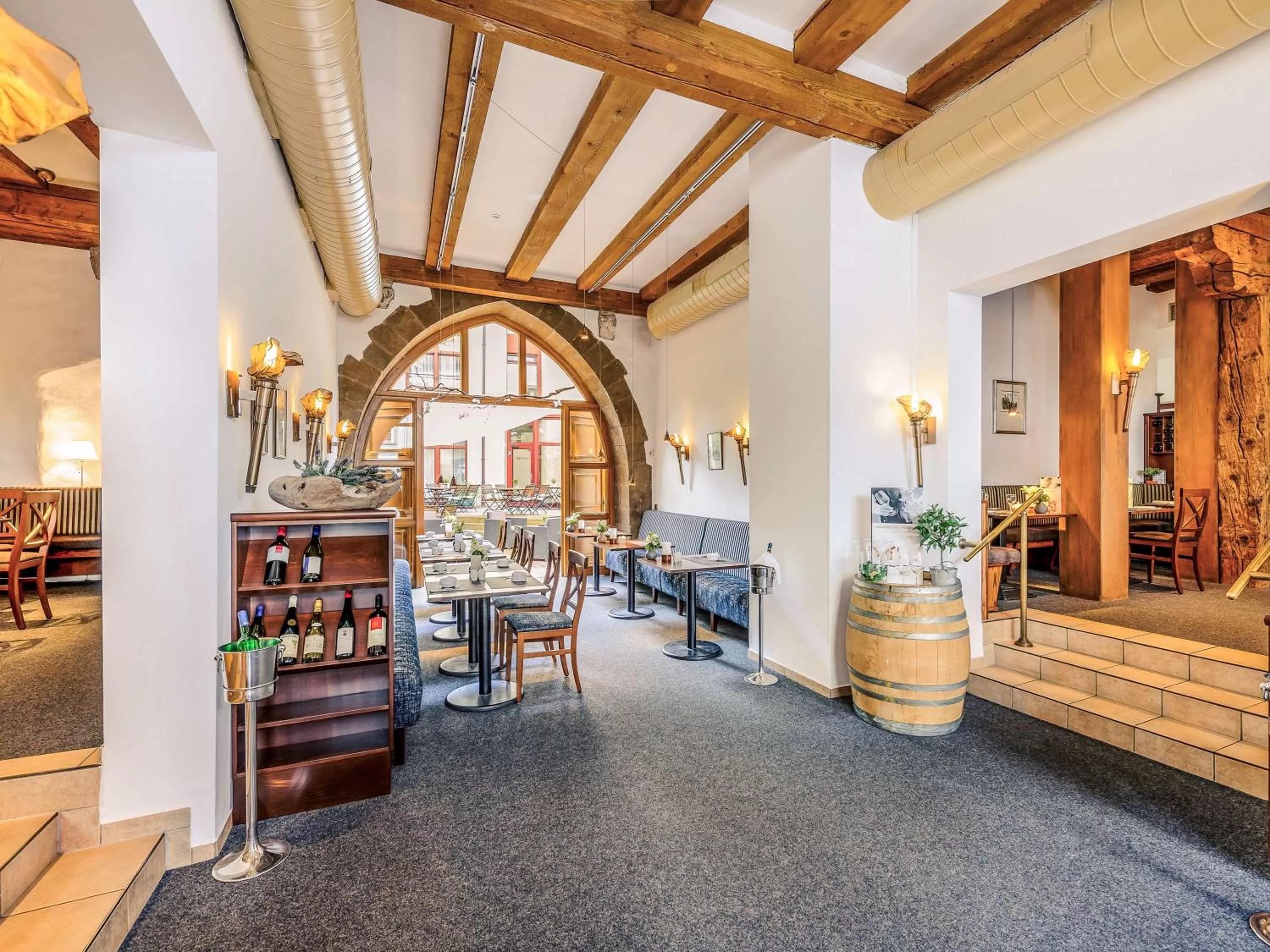 Restaurant/places to eat in Mercure Hotel Erfurt Altstadt