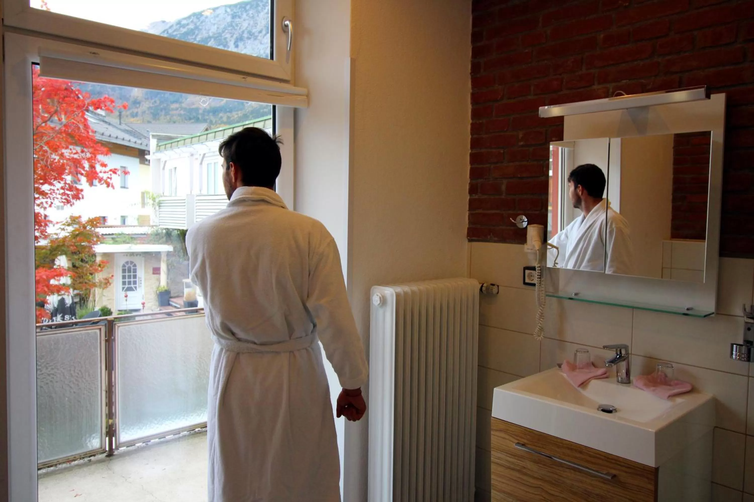 Patio in Hotel Almrausch