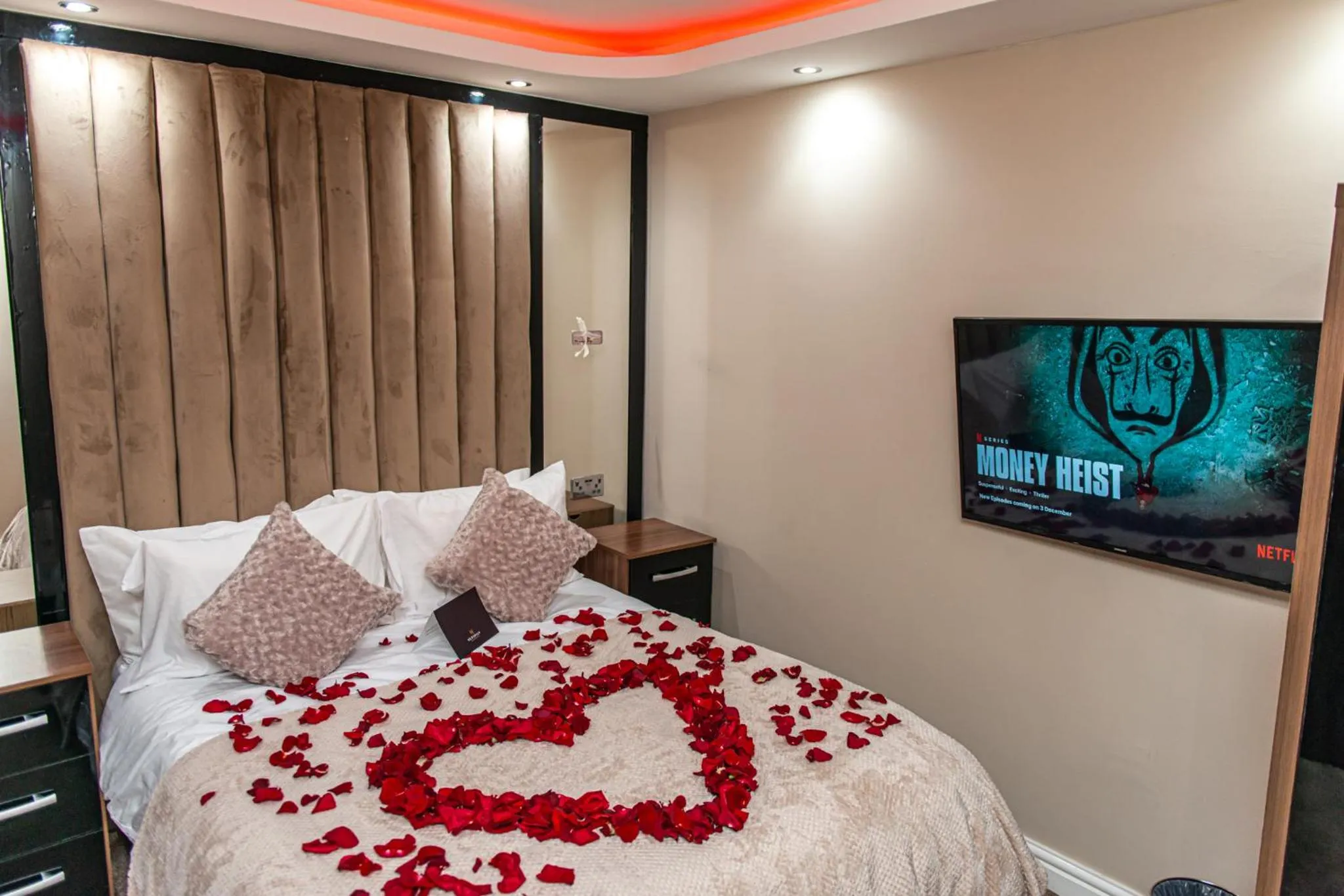 Bed in Meridian Serviced Apartments