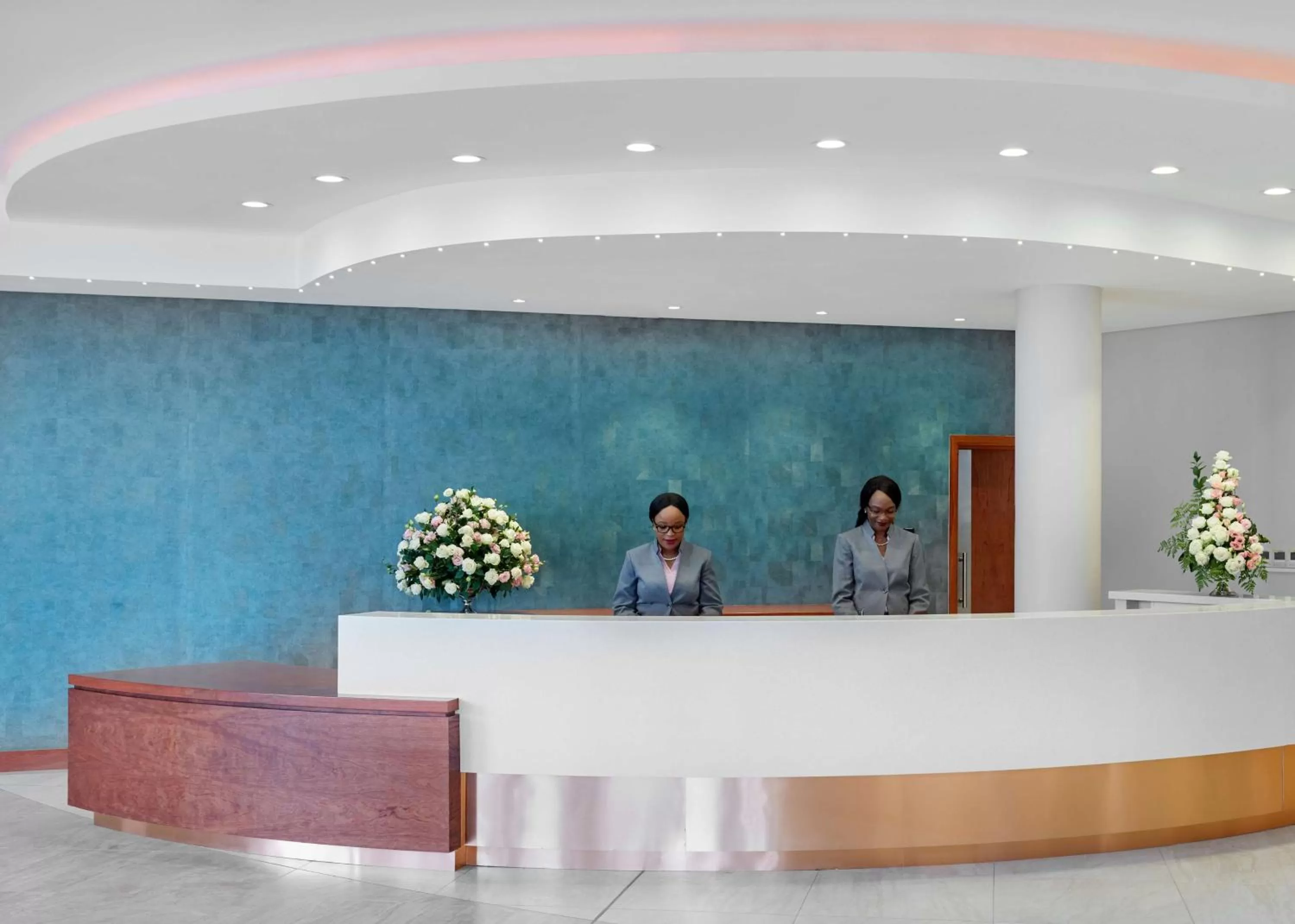 Lobby or reception in Hilton Garden Inn Society Business Park