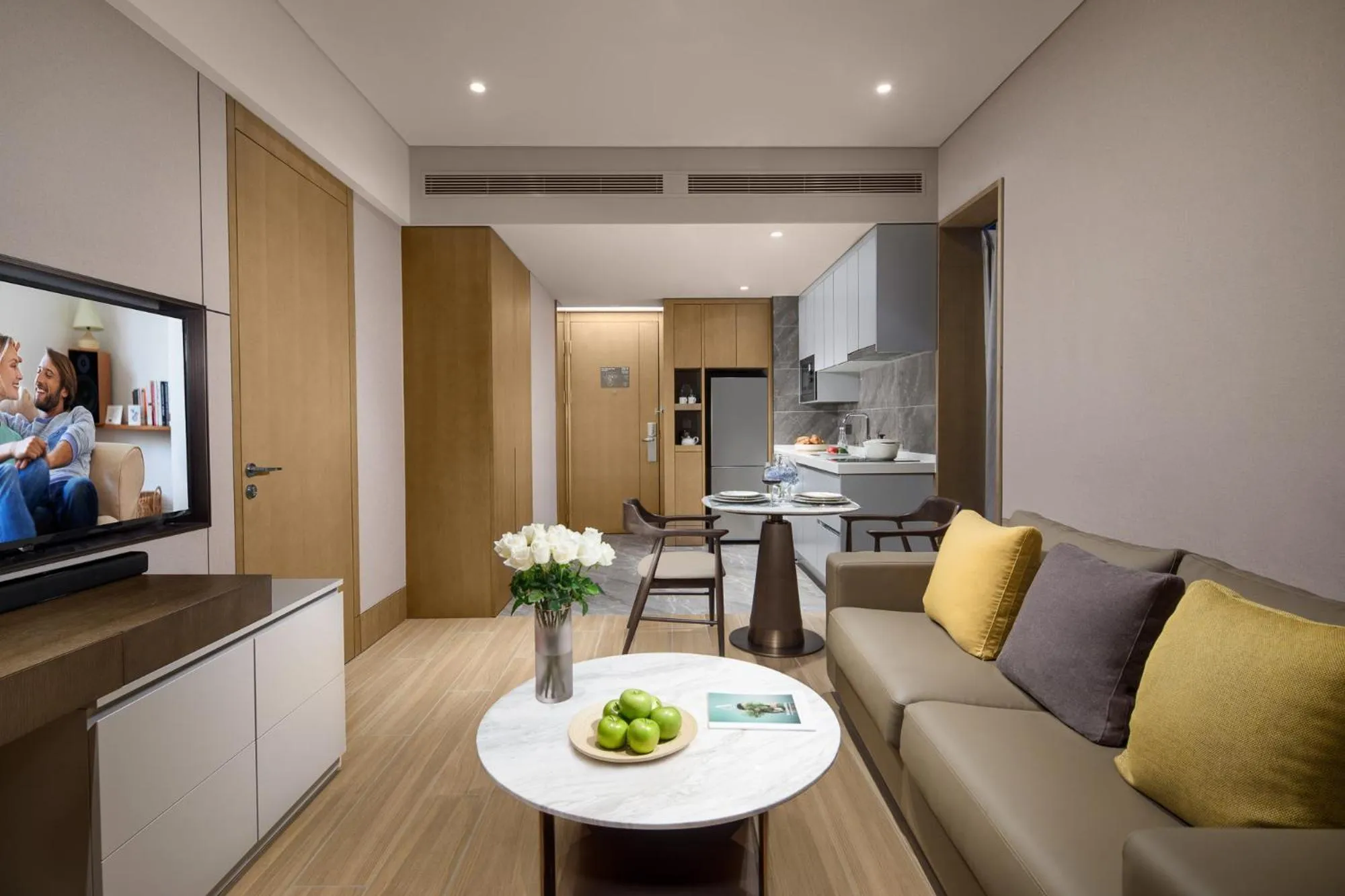 Seating area in Somerset Zhongmao Changchun