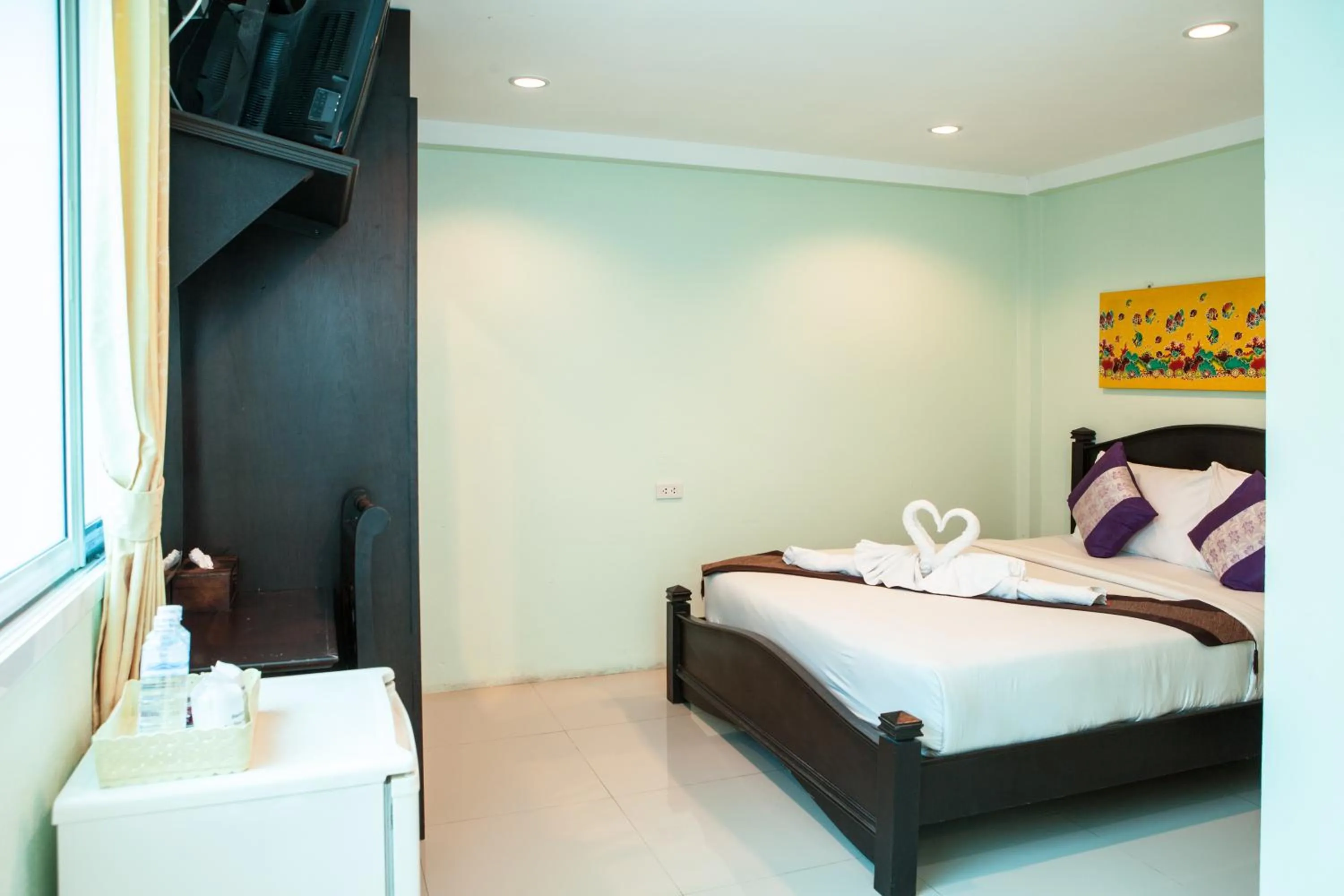 TV and multimedia, Bed in Fahsai Bay Villa