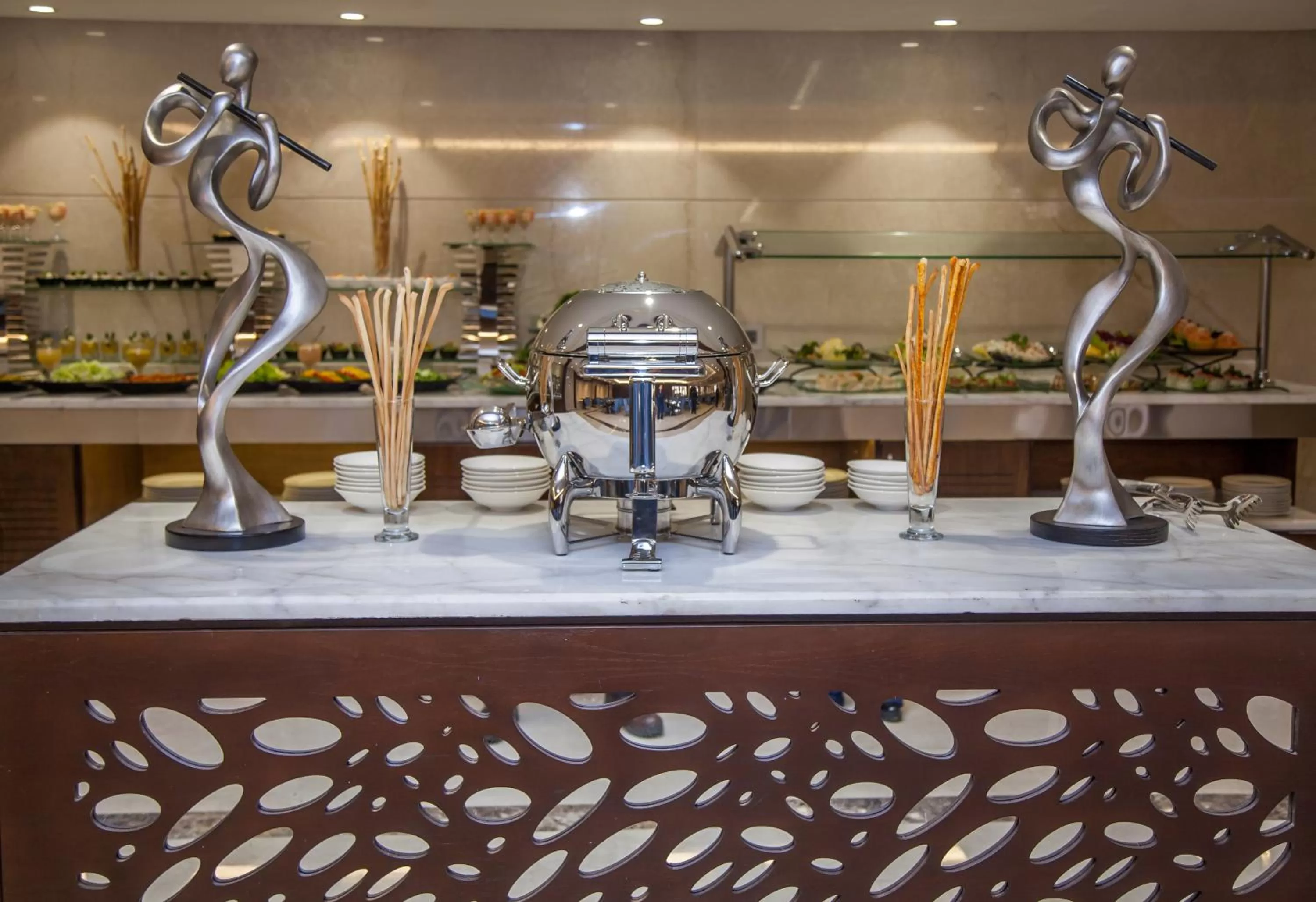 Food in Harir Palace Hotel