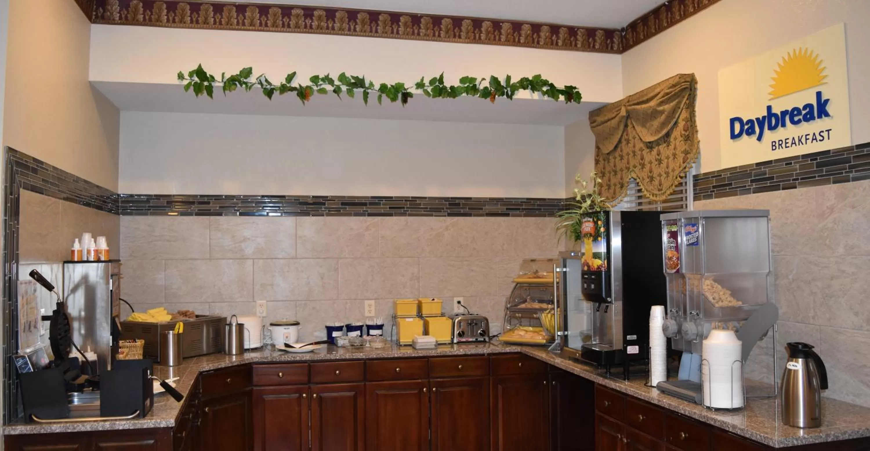 Continental breakfast in Days Inn by Wyndham Trumann AR