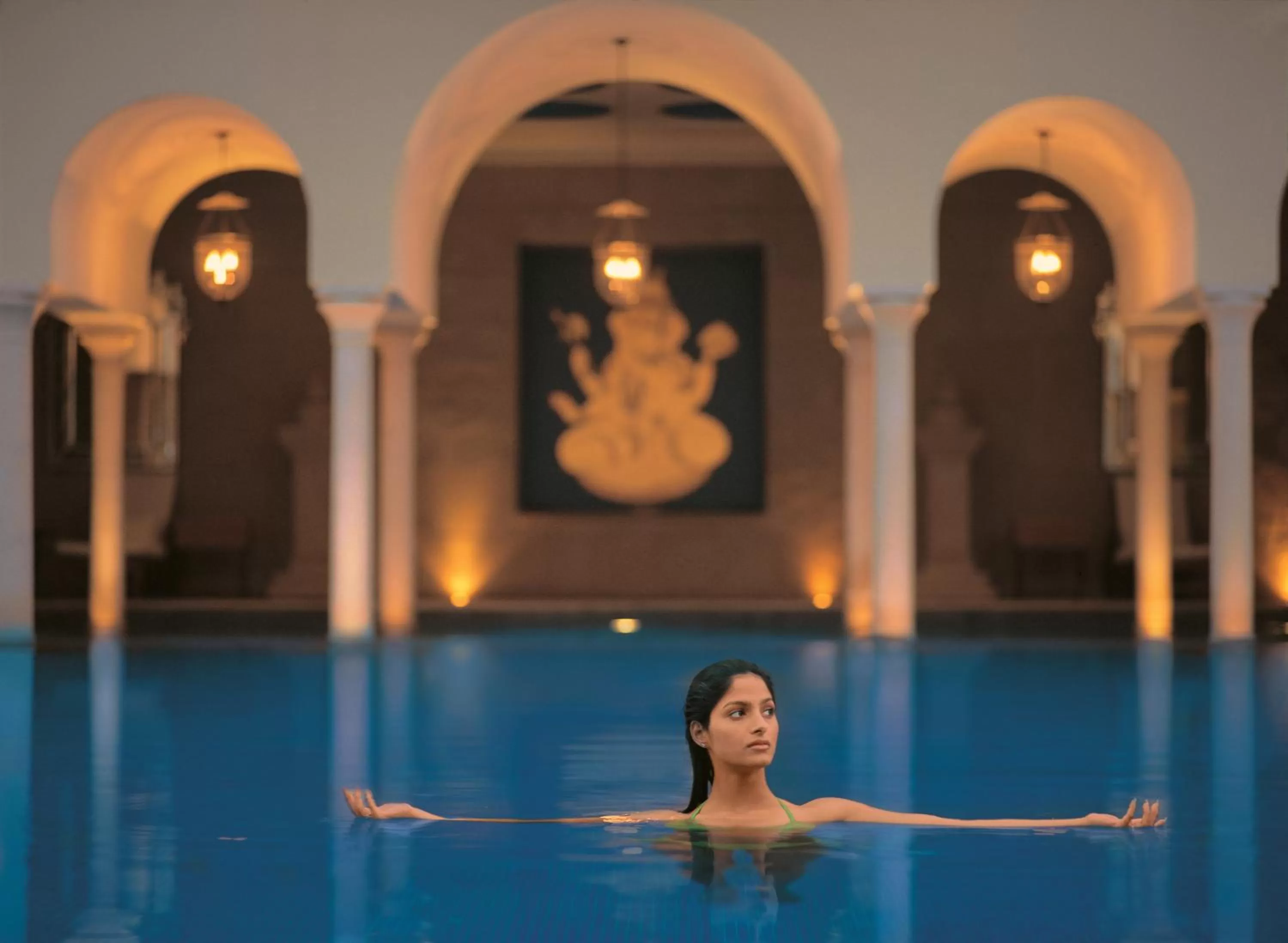 Swimming pool in The Oberoi Amarvilas Agra