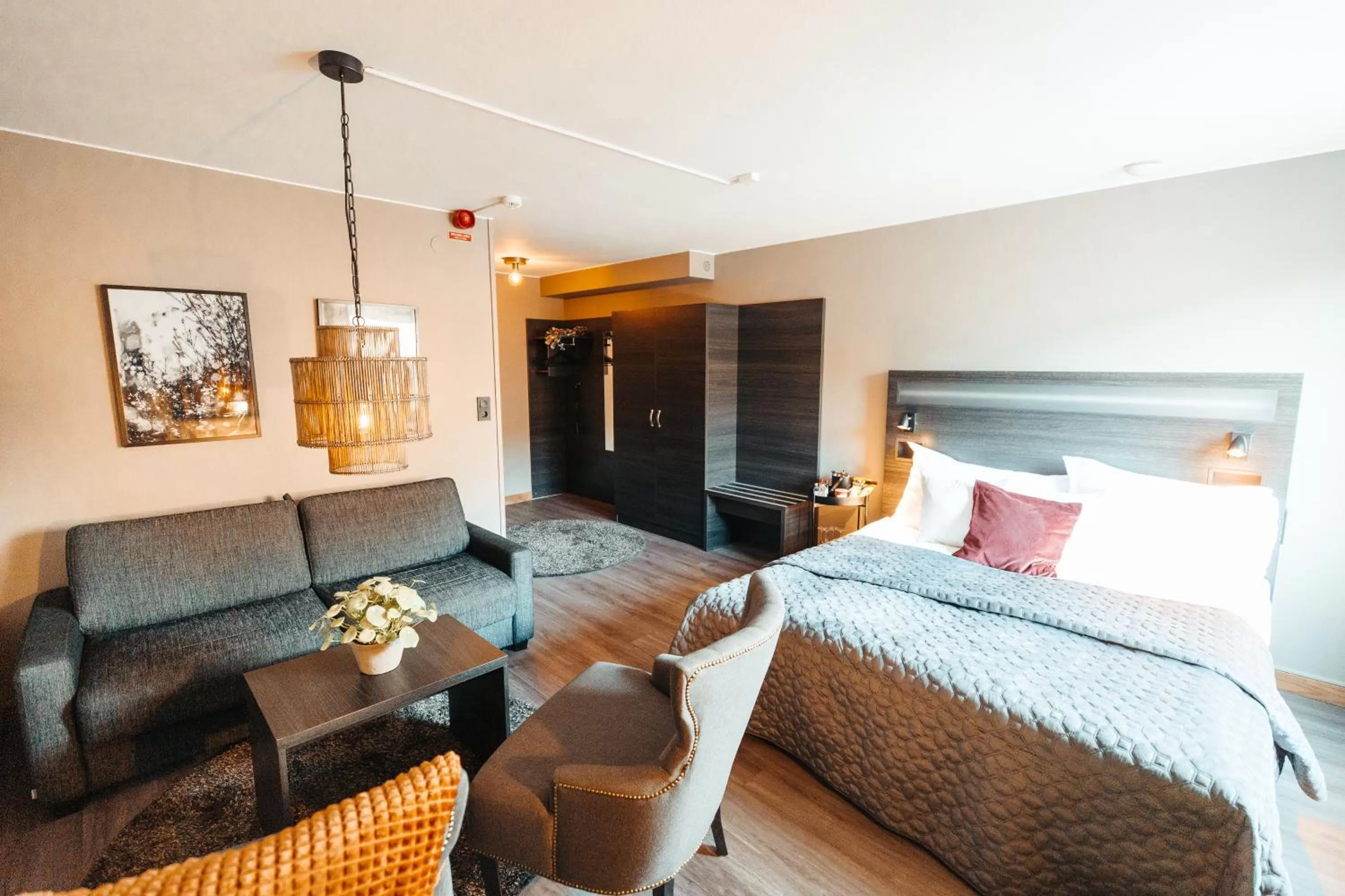 Photo of the whole room, Bed in Hotell Östersund